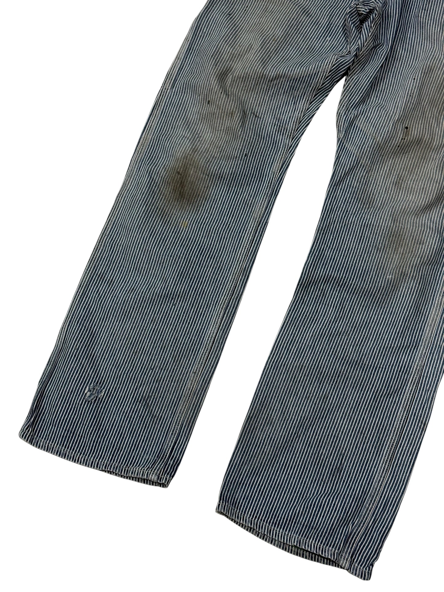 OshKosh Classic Hickory Stripe Carpenter Work Pants