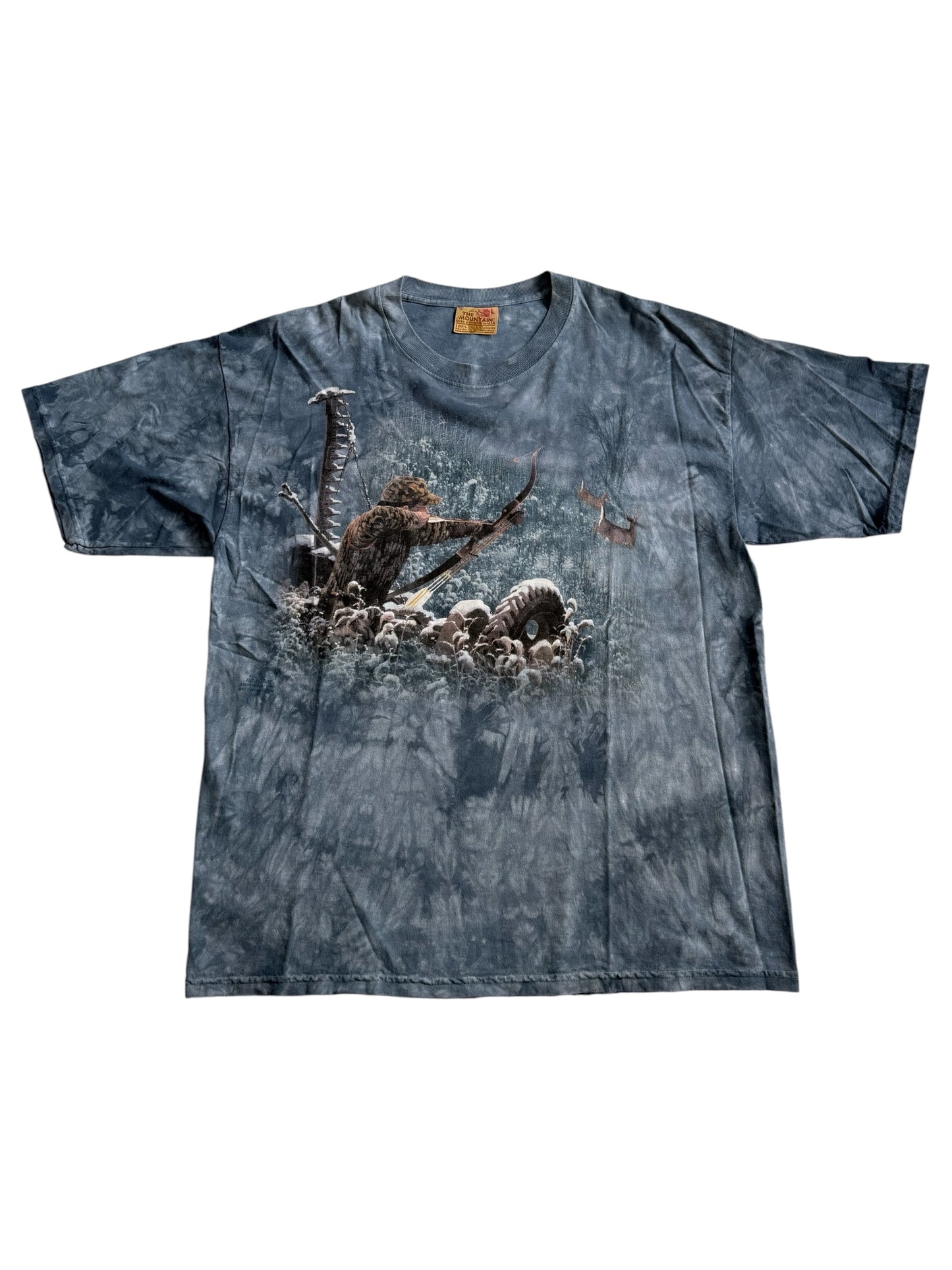 Vintage The Mountain Hunting Graphic Tshirt Tie Dye