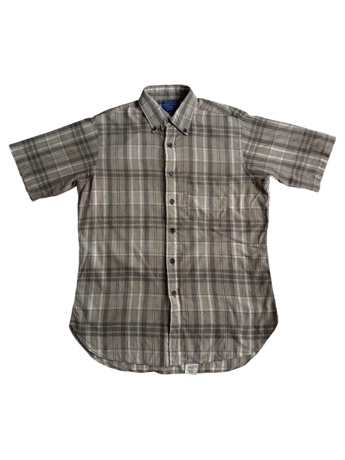 Pendleton Country Traditionals Plaid Button Down Shirt Made in USA