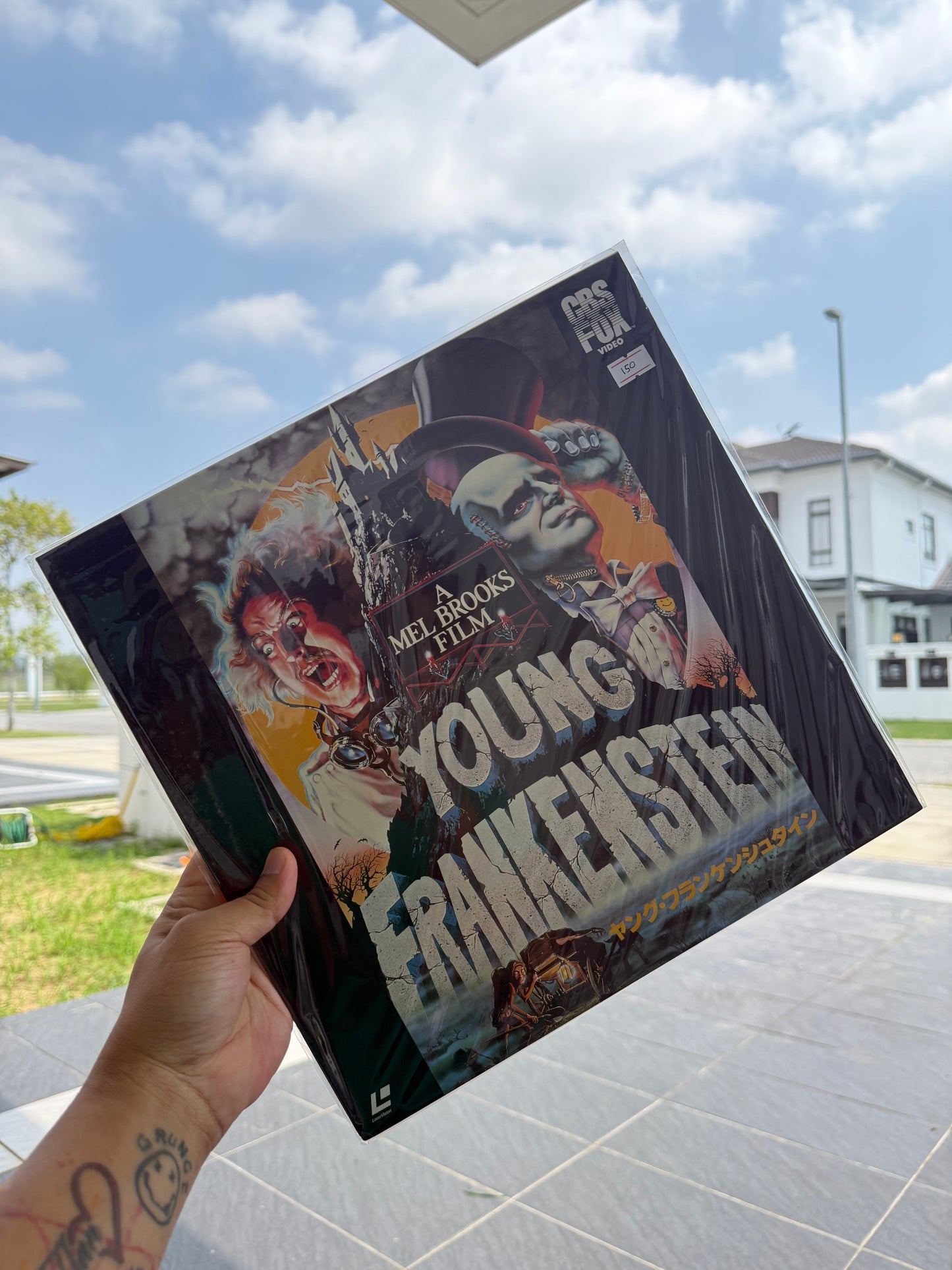 Vintage Young Frankenstein Japan LaserDisc LD Mel Brooks Gene Wilder