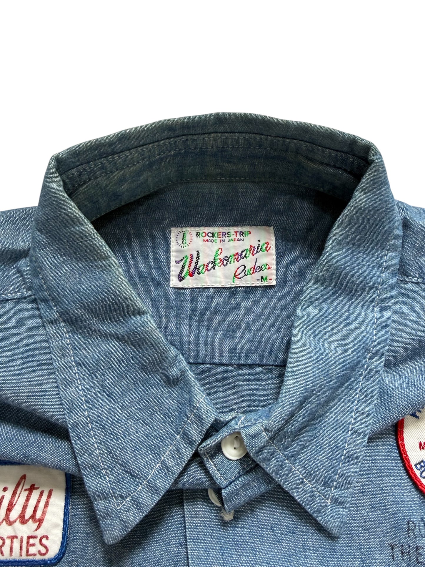 Wacko Maria The Guilty Parties Selvedge Chambray Work Shirt