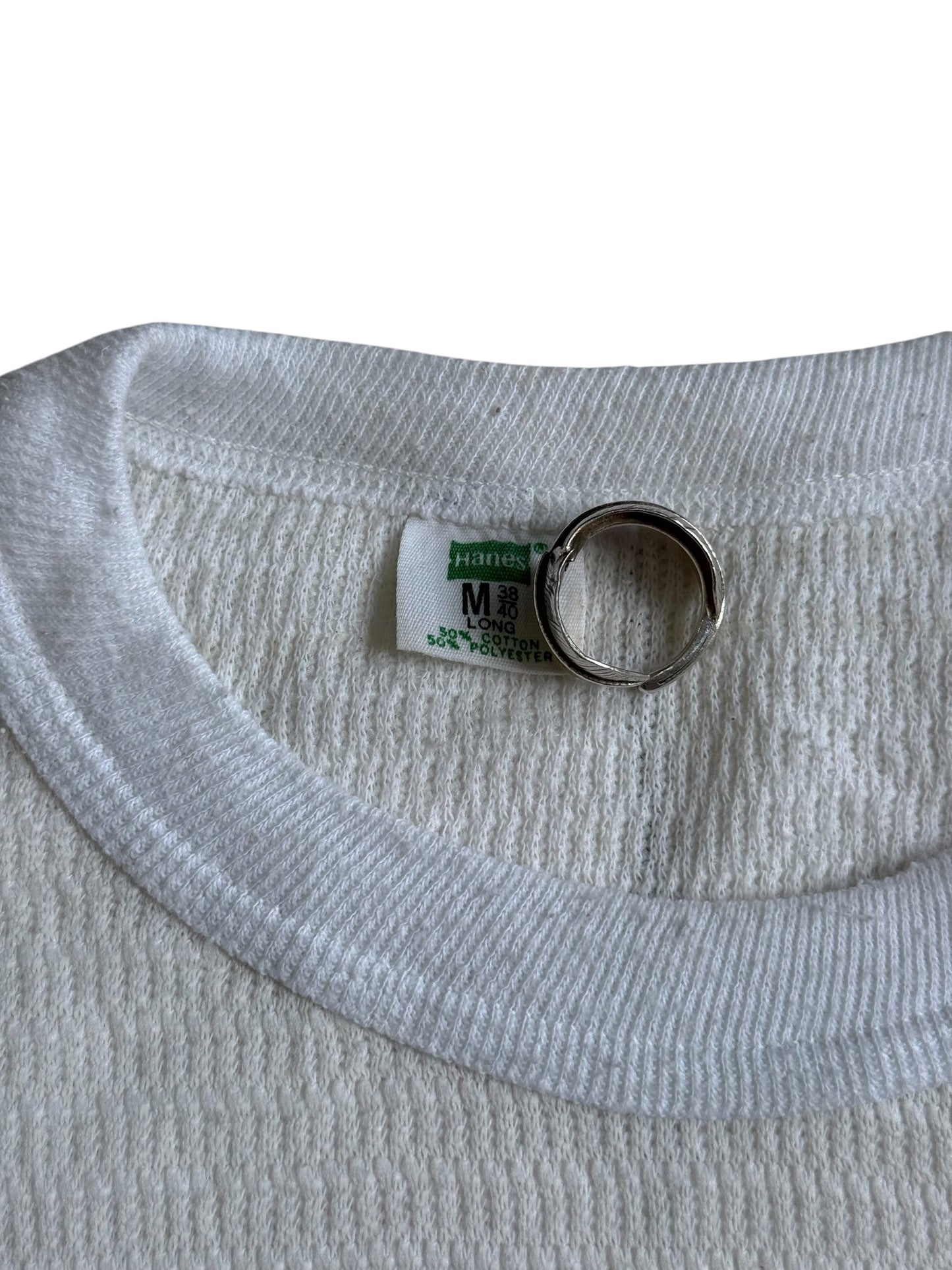 Vintage 70s-80s Hanes Longsleeve Thermal Top