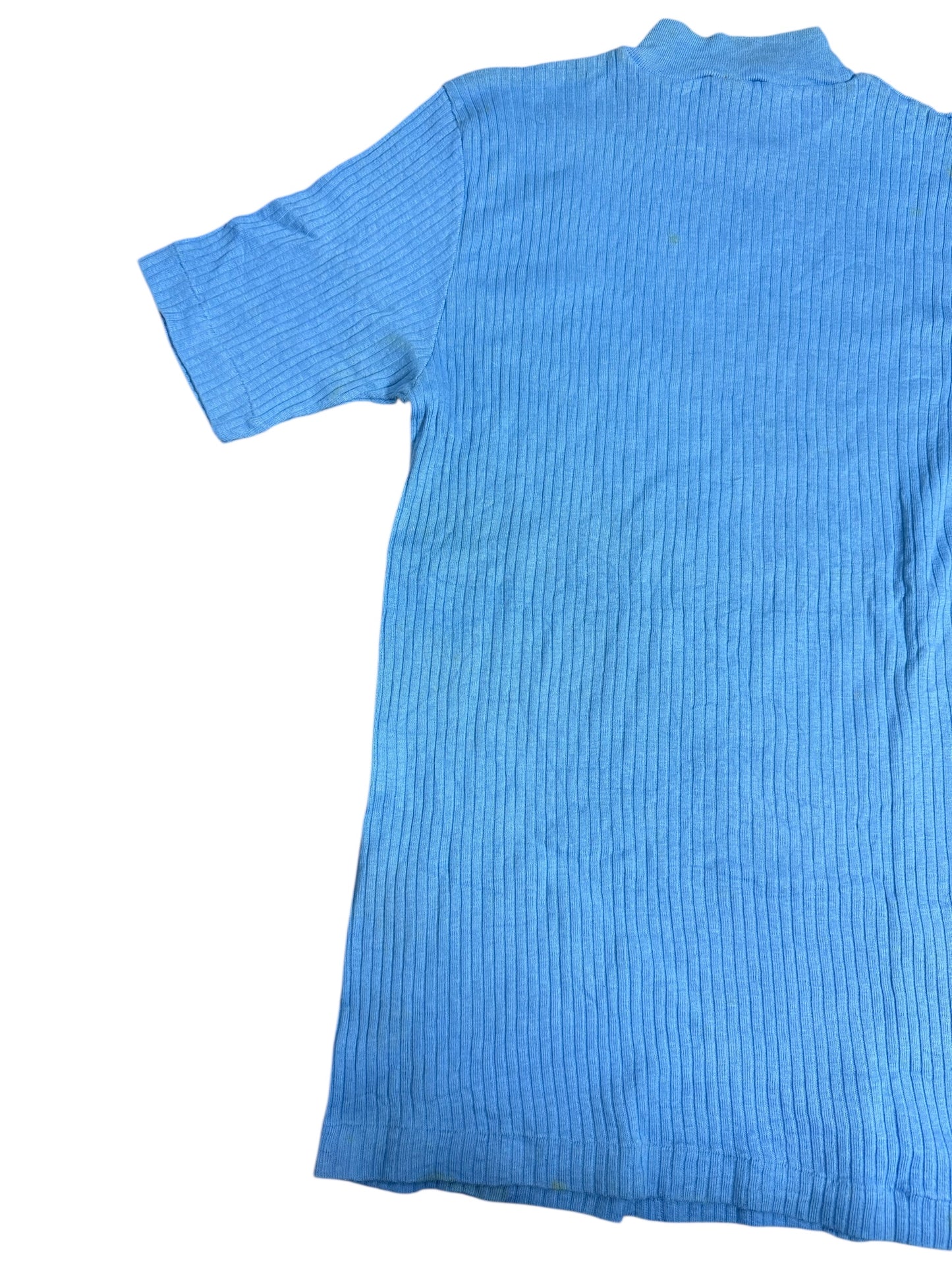 Vintage 1960s Champion Knitwear Chaminade Hawaii Ribbed Tshirt