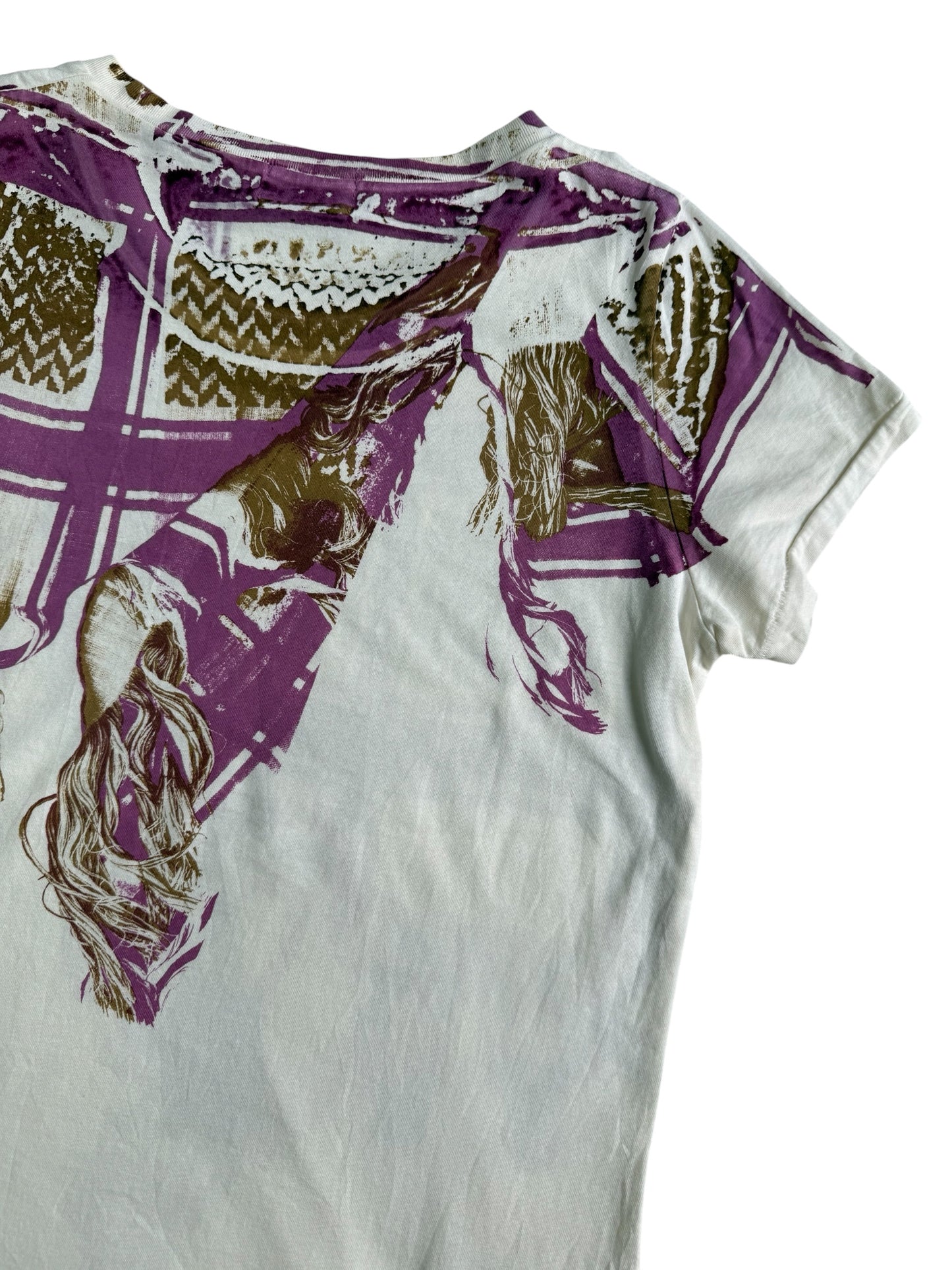 RNA Japan Keffiyeh Scarf Print Graphic Tshirt