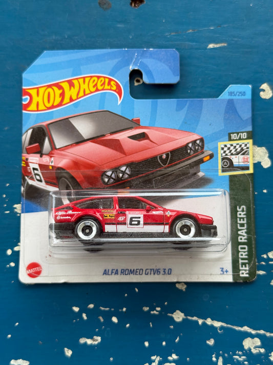 Hot Wheels Alfa Romeo GTV6 3.0 Short Card