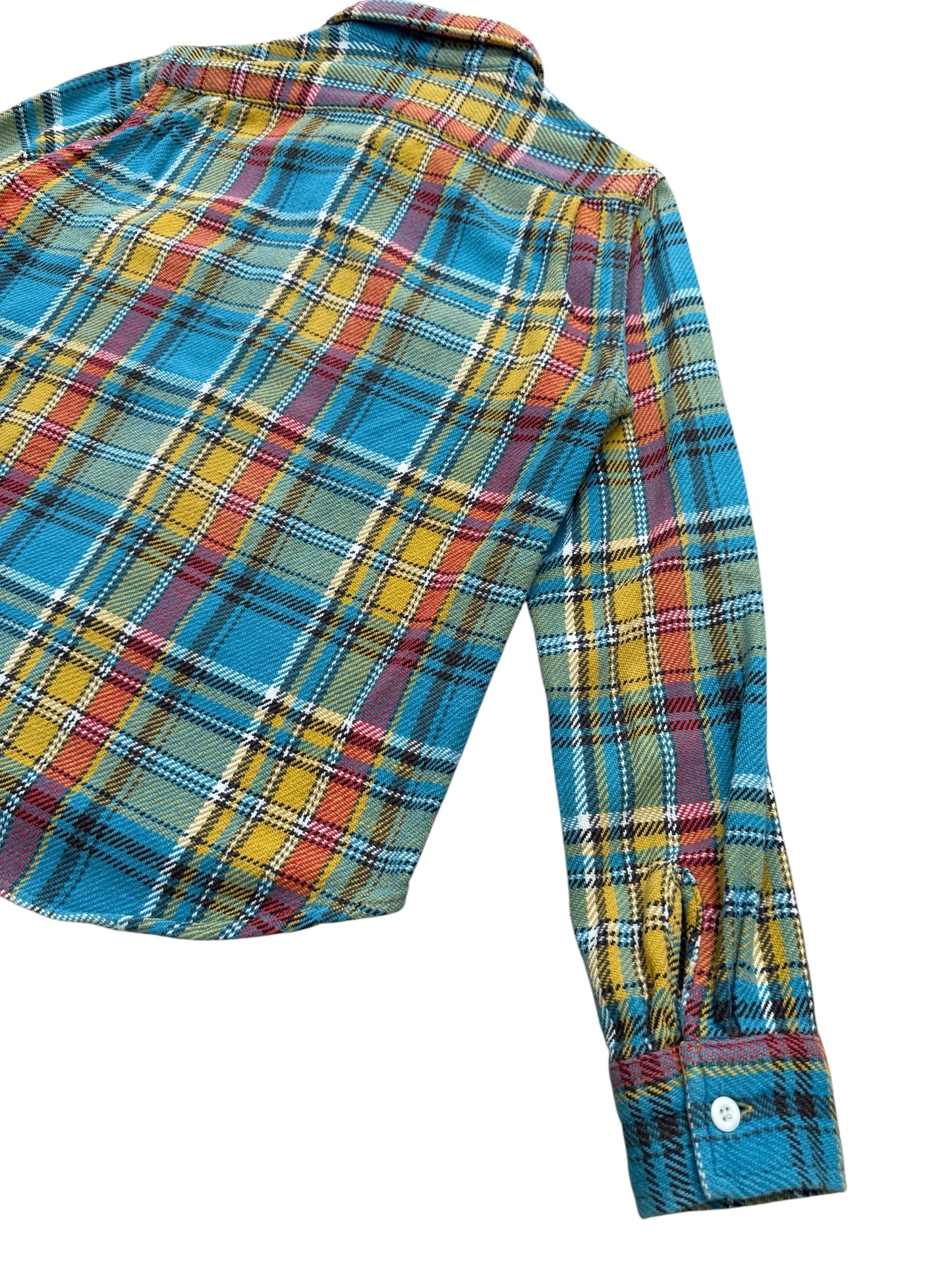 Vintage 1970s Five Brother Union Made Flannel Shirt