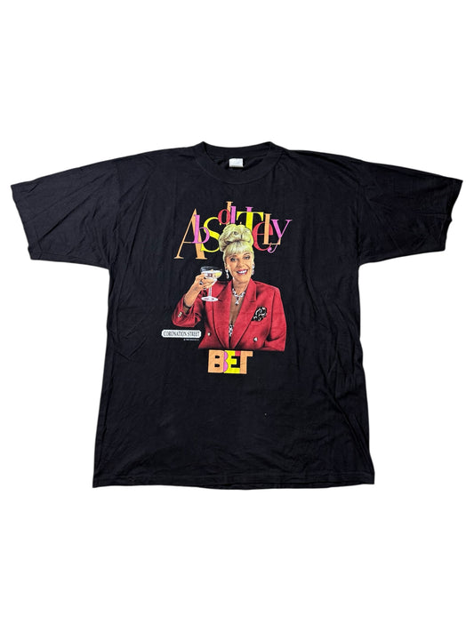 Vintage 1995 Absolutely BET Coronation Street Tv Series Drama Graphic Tshirt