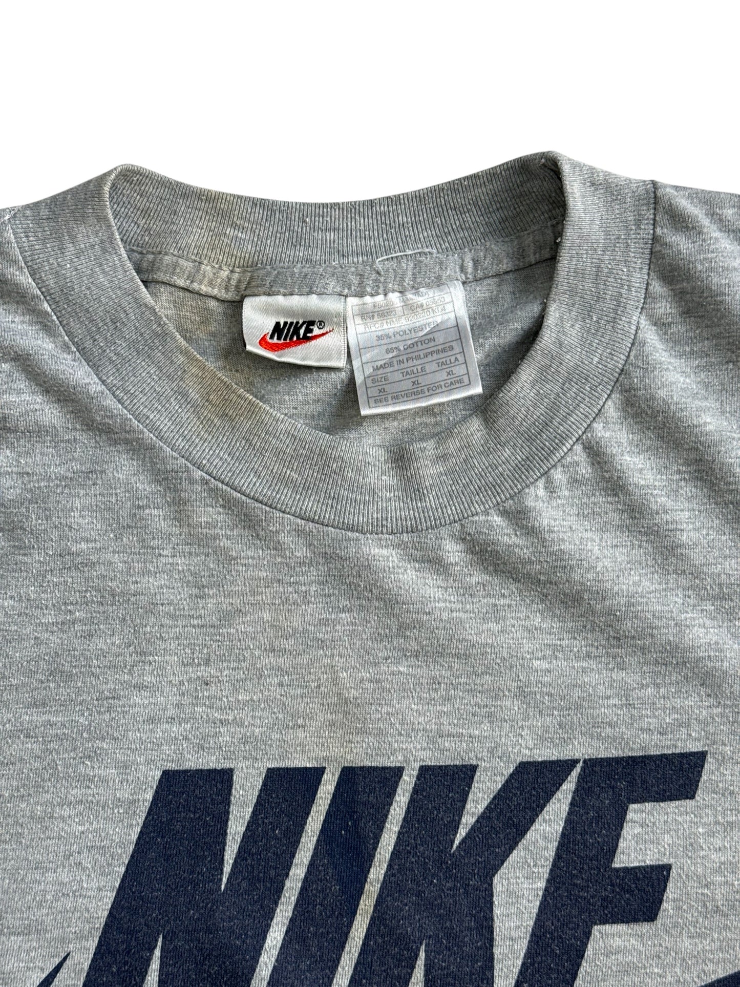 Vintage Nike Big Swoosh Logo Tshirt