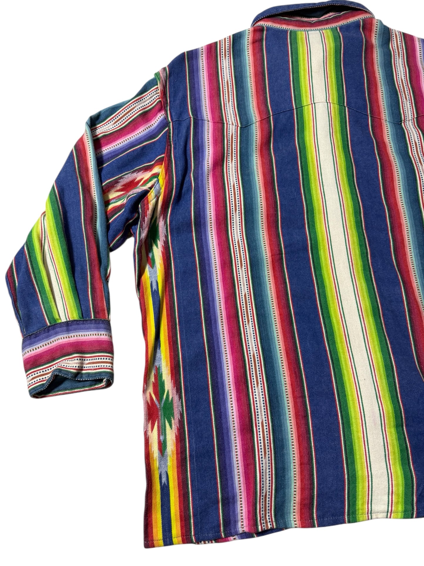 Vintage Polo Ralph Lauren Serape Stripe Western Shirt