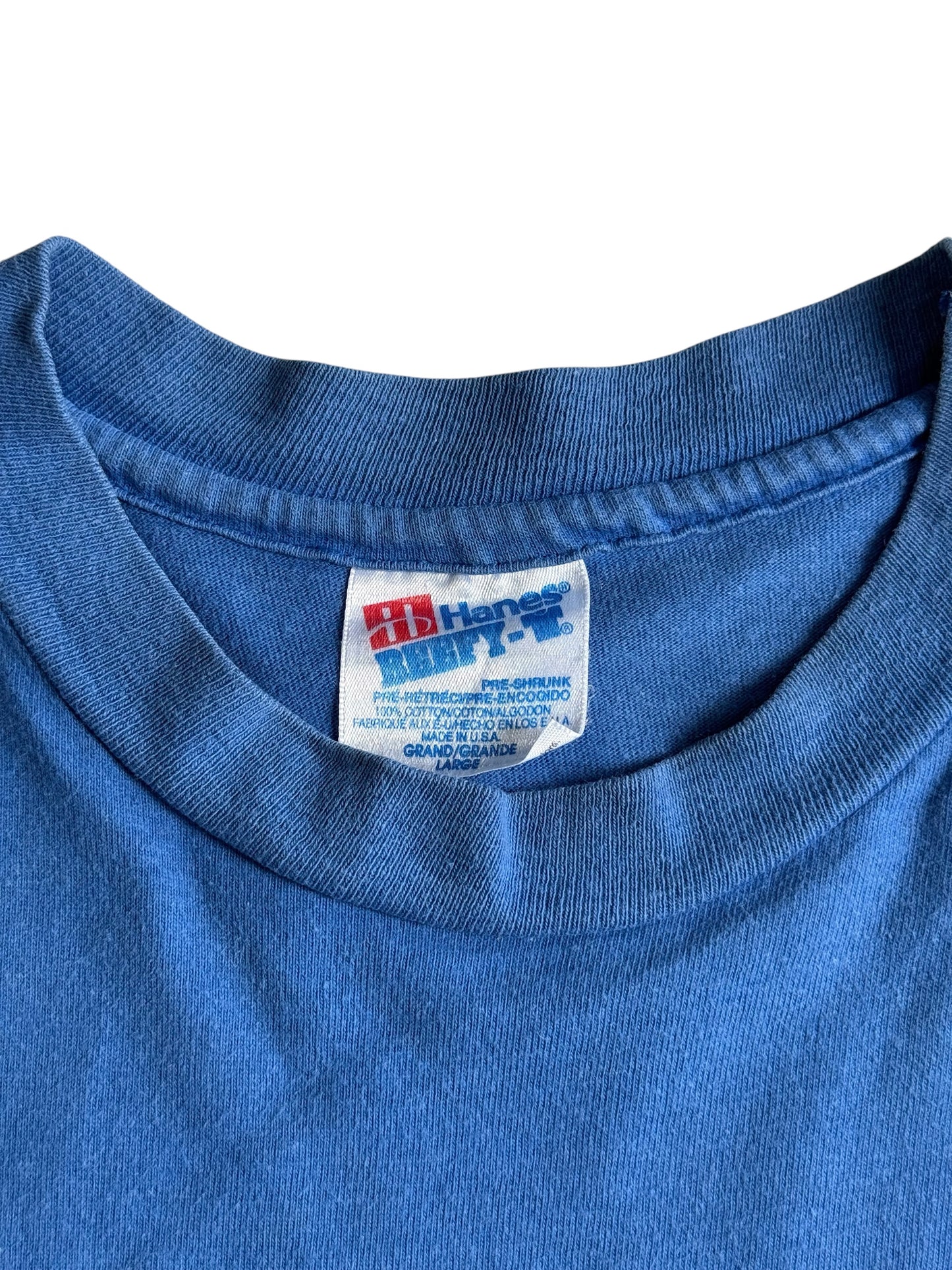 Vintage Hanes Since 1901 North Carolina USA Logo Tshirt