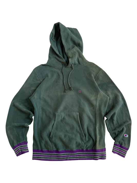Champion Reverse Weave Two Tone Sun Faded Hoodie