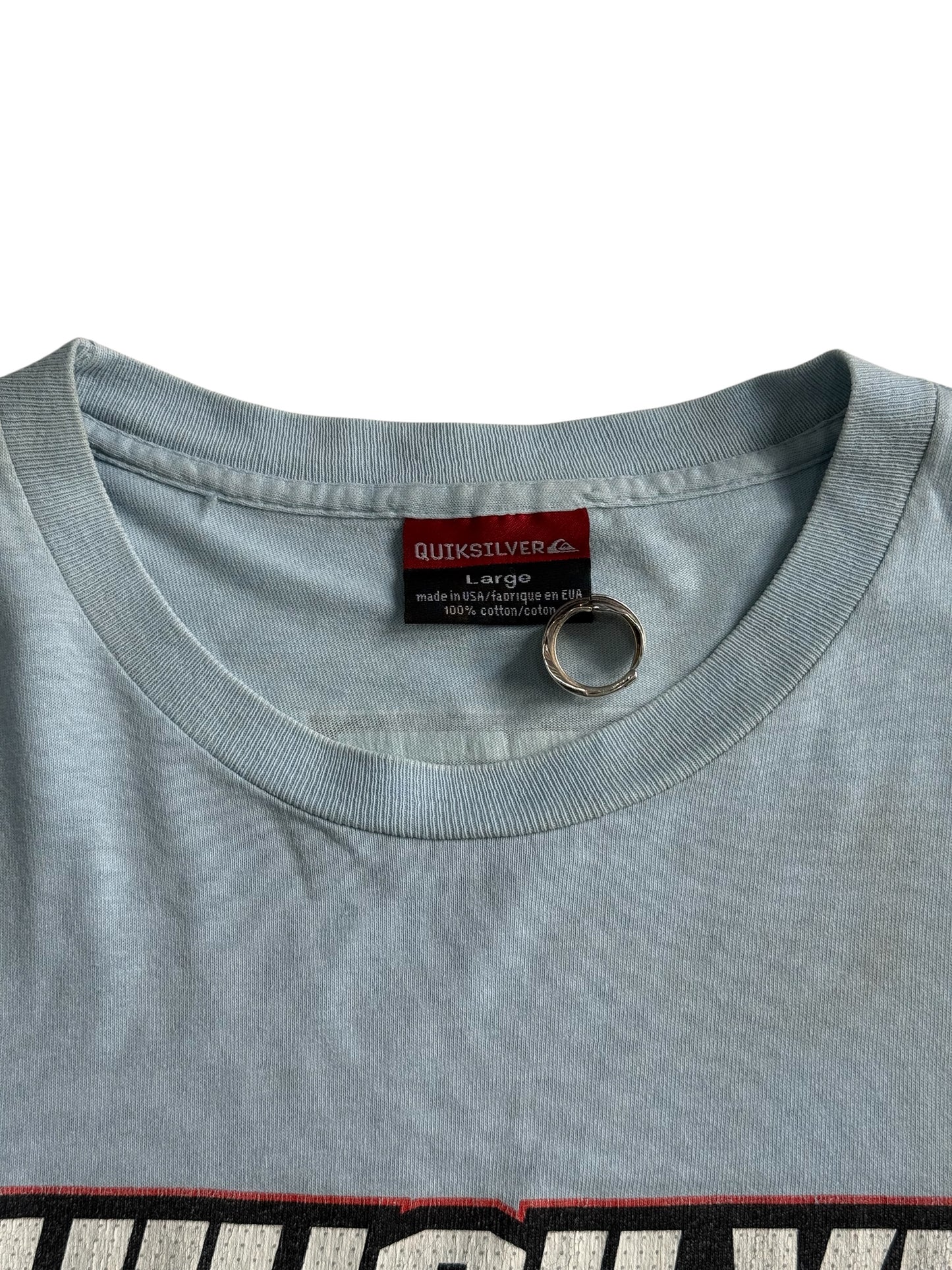Vintage Quiksilver QS07 Boardriding Company Tshirt Made In USA