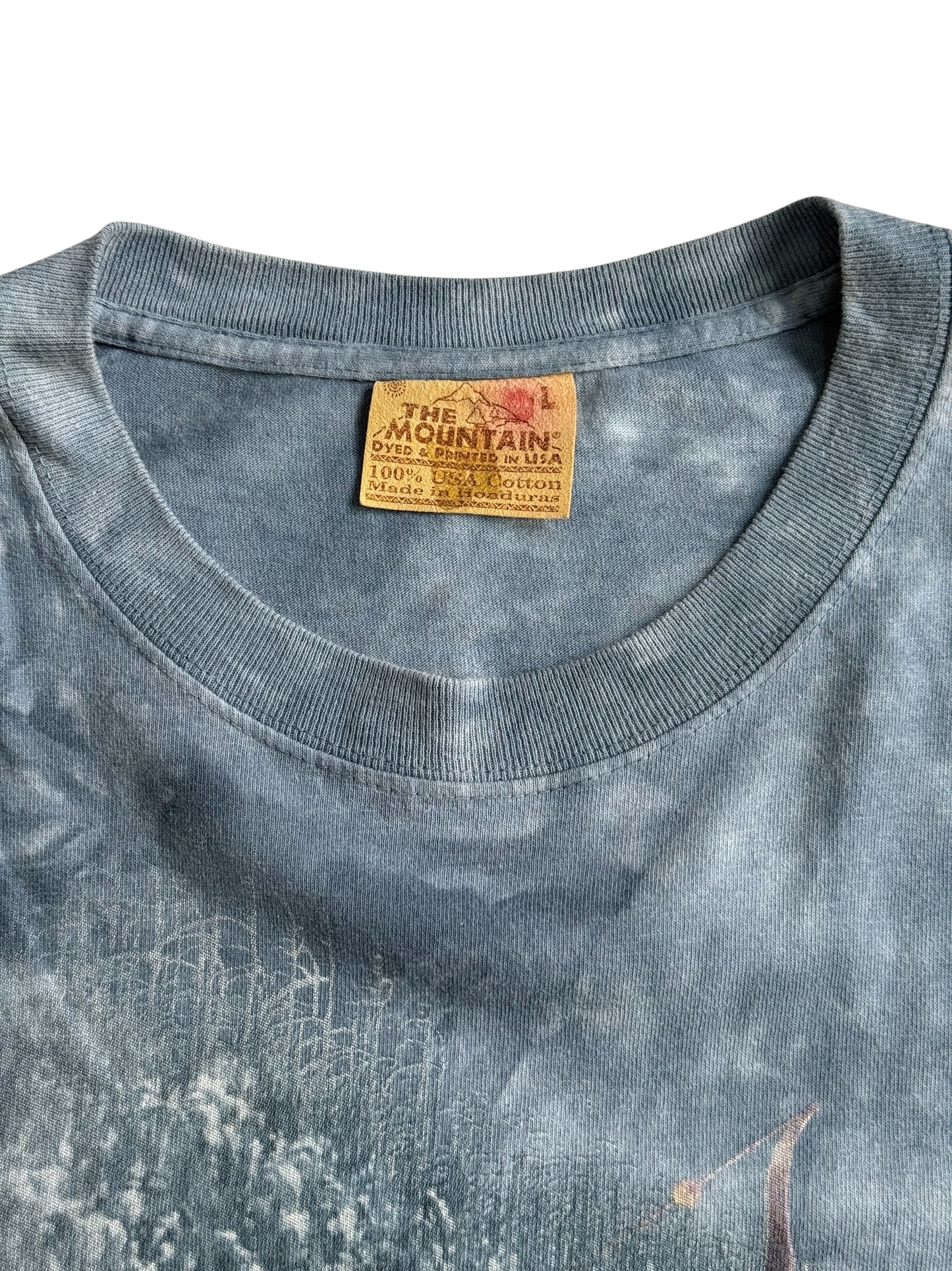 Vintage The Mountain Hunting Graphic Tshirt Tie Dye