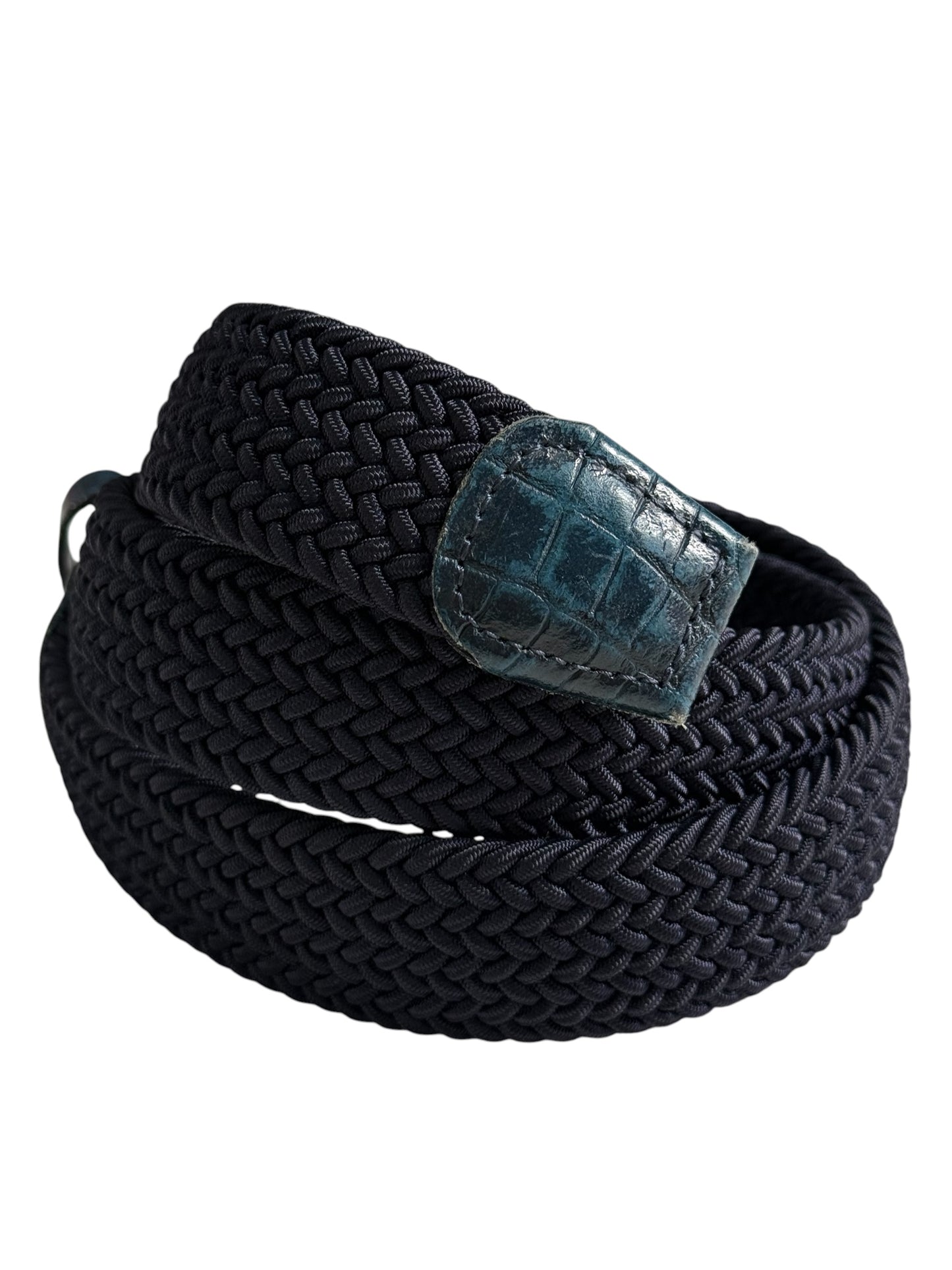 Kamakura Shirts Rubber Mesh Belt Made in Italy