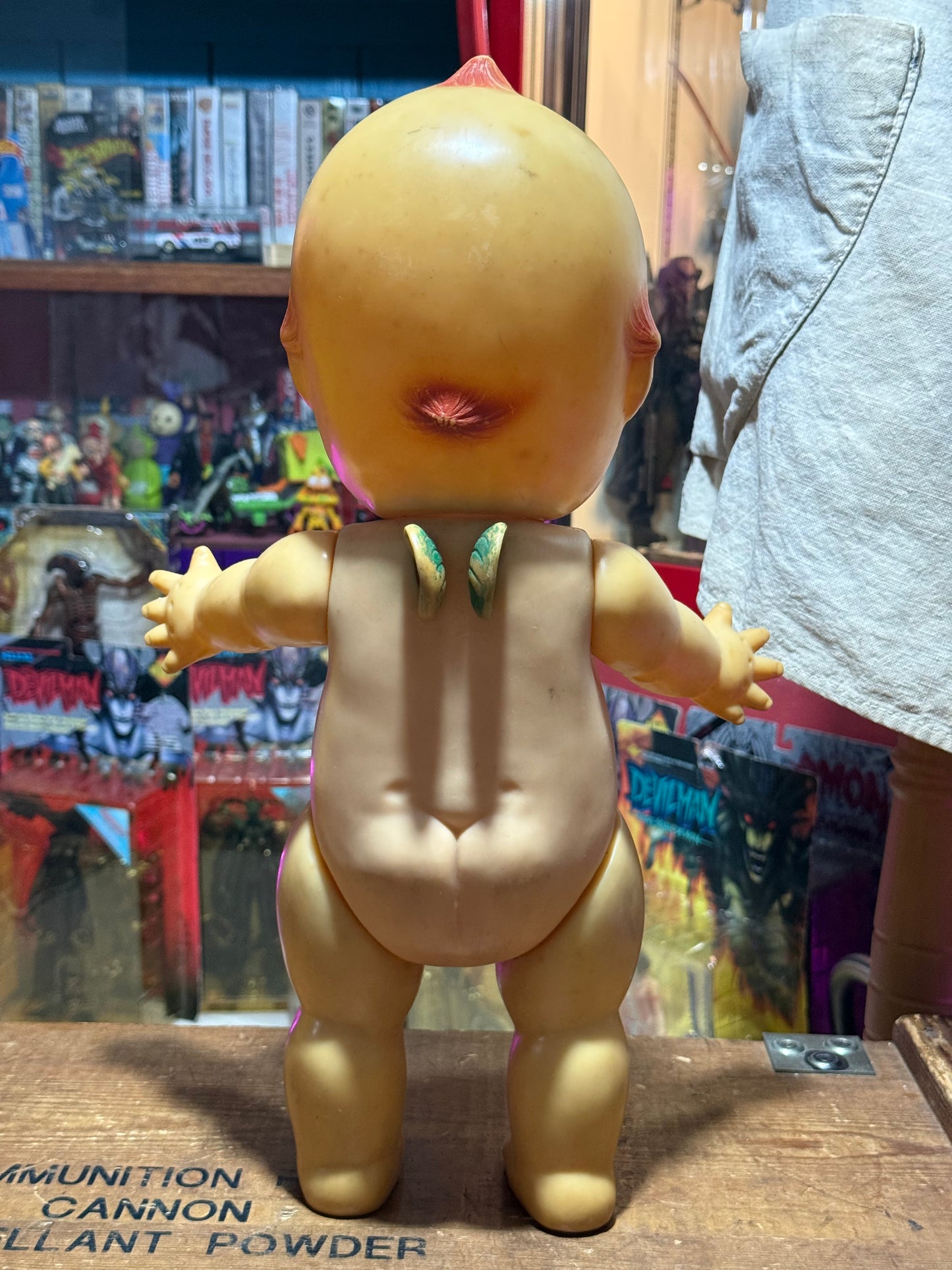 Vintage 1970s Kewpie Doll Jumbo Size Sofubi