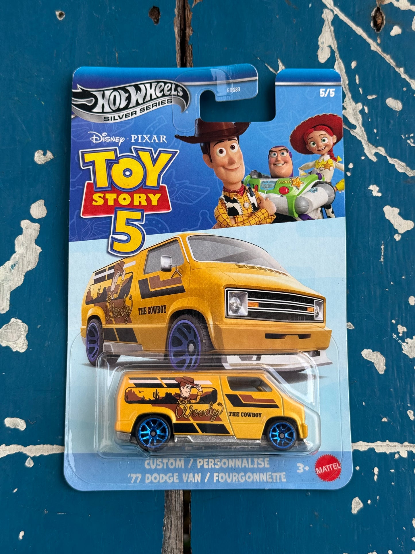 Hot Wheels Disney Pixar Toy Story Silver Series Custom ‘77 Dodge Van
