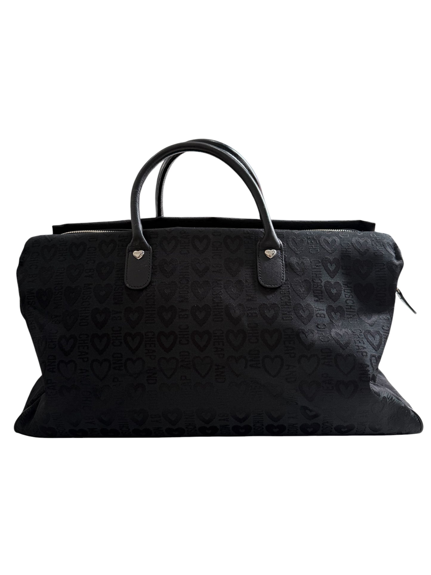 Moschino Cheap And Chic Travel Bag Repeat Logo