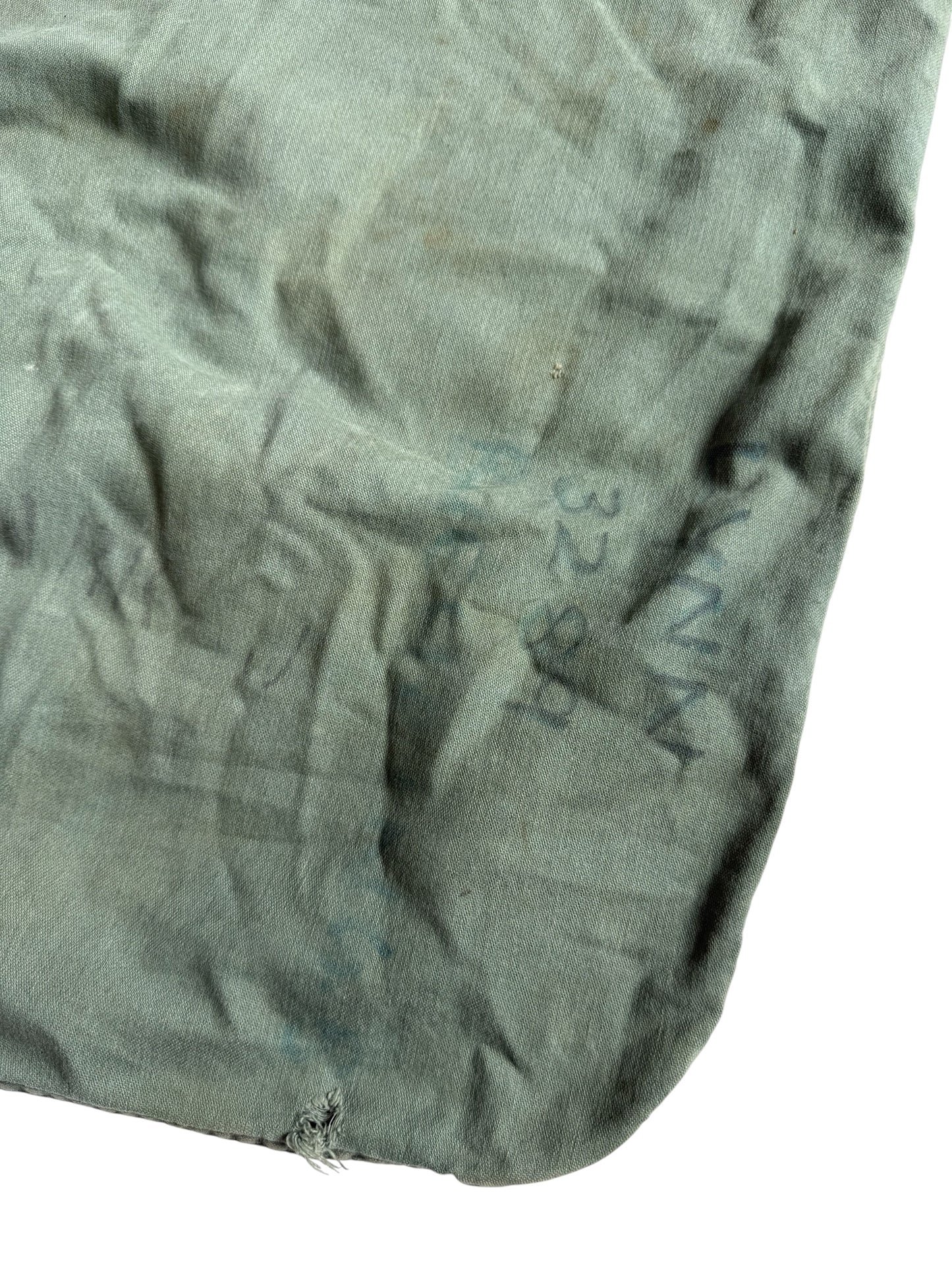 Vintage Army Military Laundry Big Size Drawstring Bag