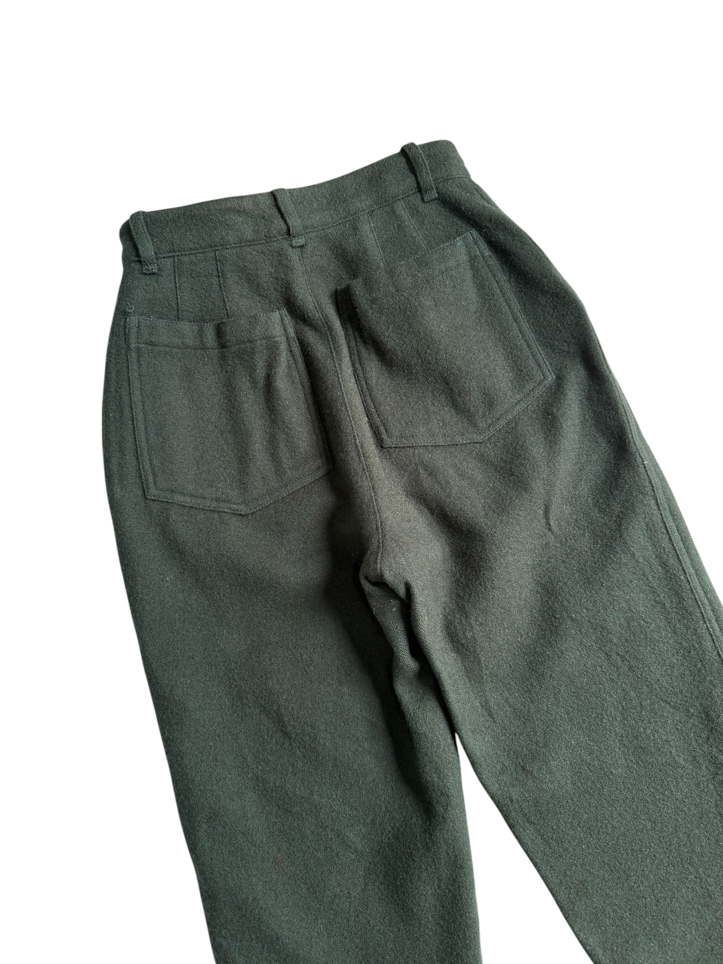 Vintage Issey Miyake Wool Flannel Utility Trousers Made in Japan A/W 1989–1990