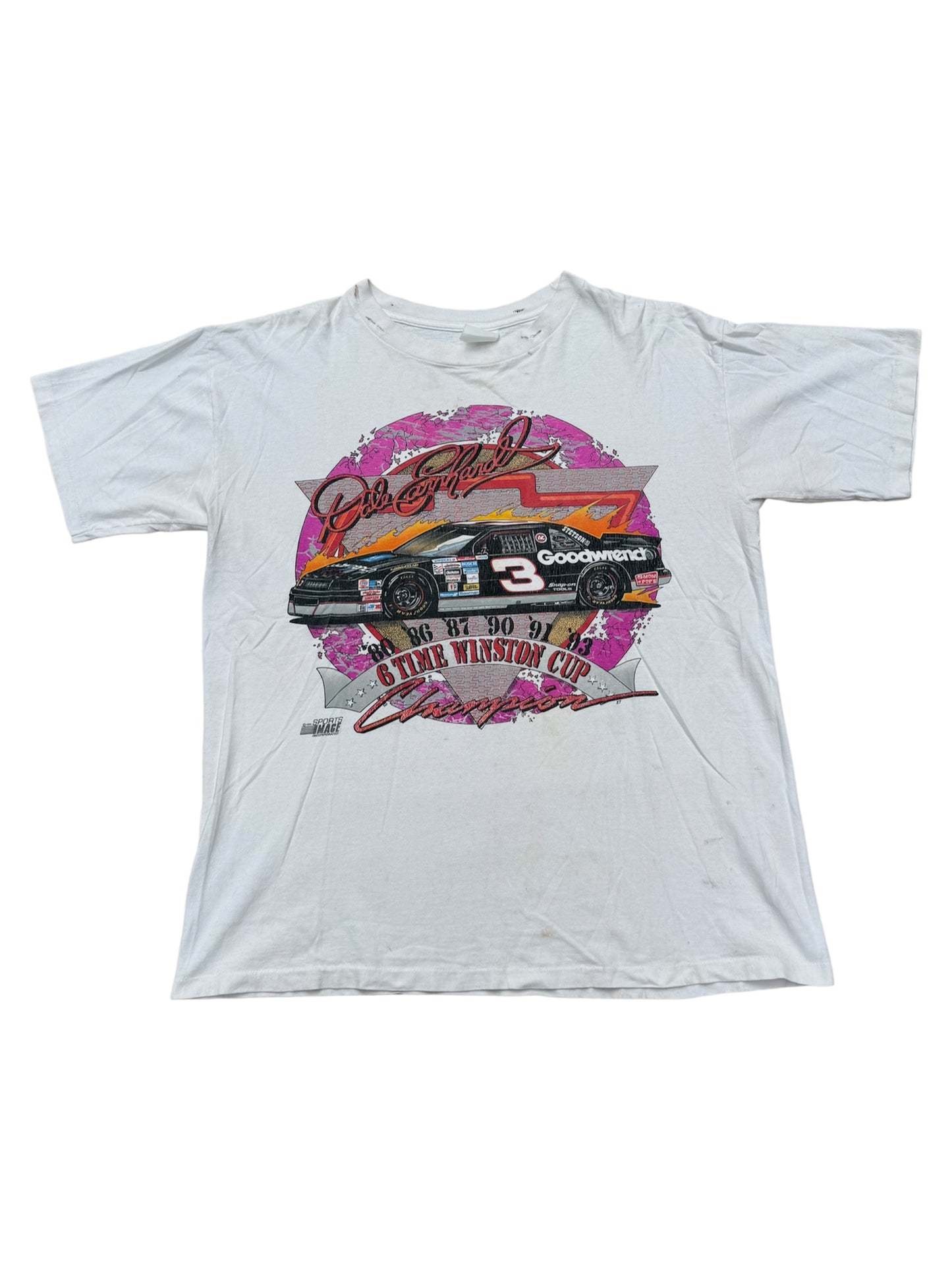 1990s Dale Earnhardt NASCAR Winston Cup Champion Tee