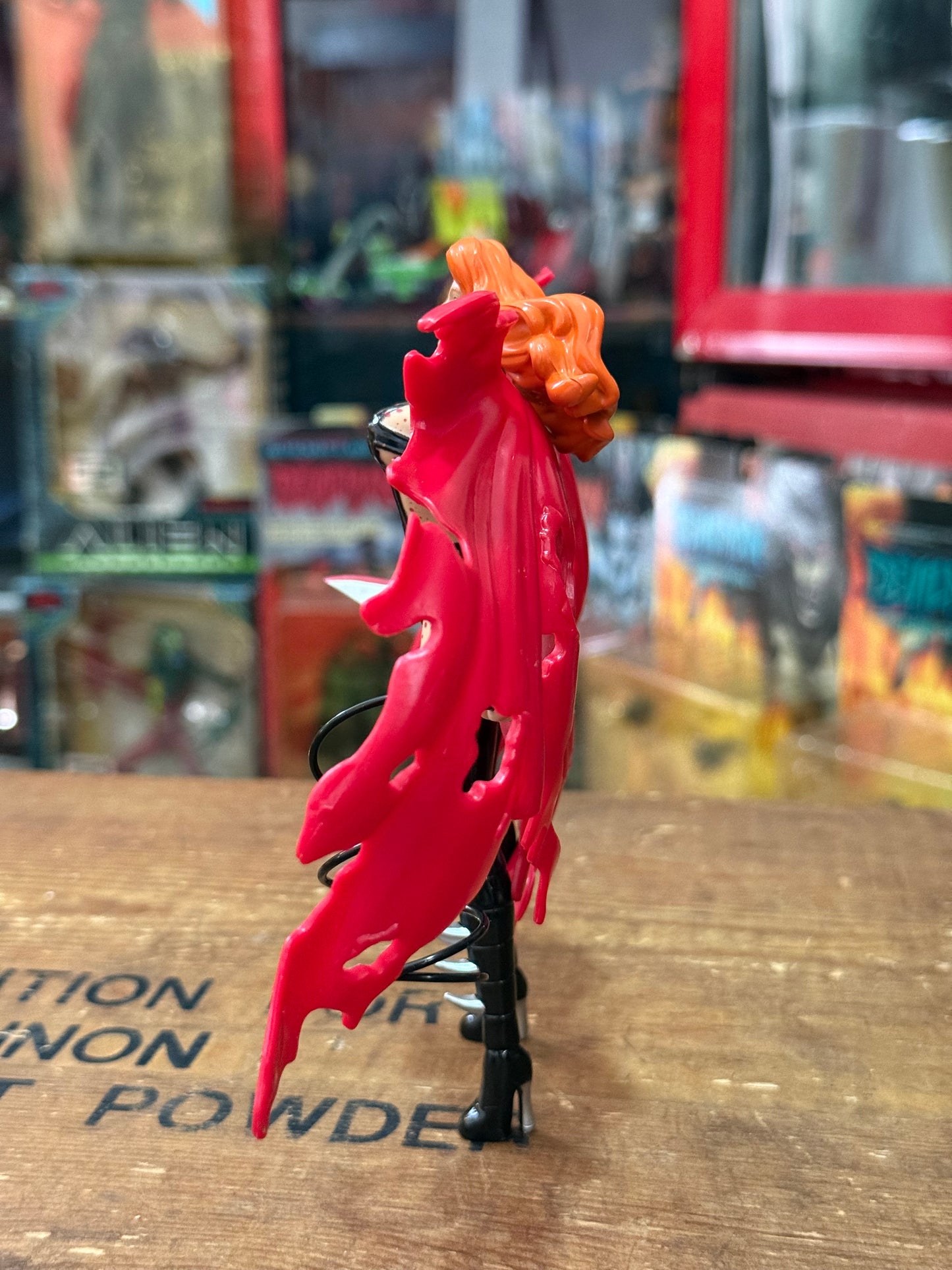 Vintage 1997 Hellina Mega Action Figure Blood Splattered Version