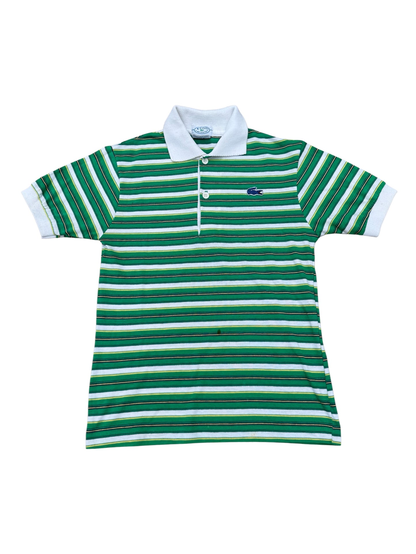Vintage Izod Lacoste Striped Kids Polo Shirt