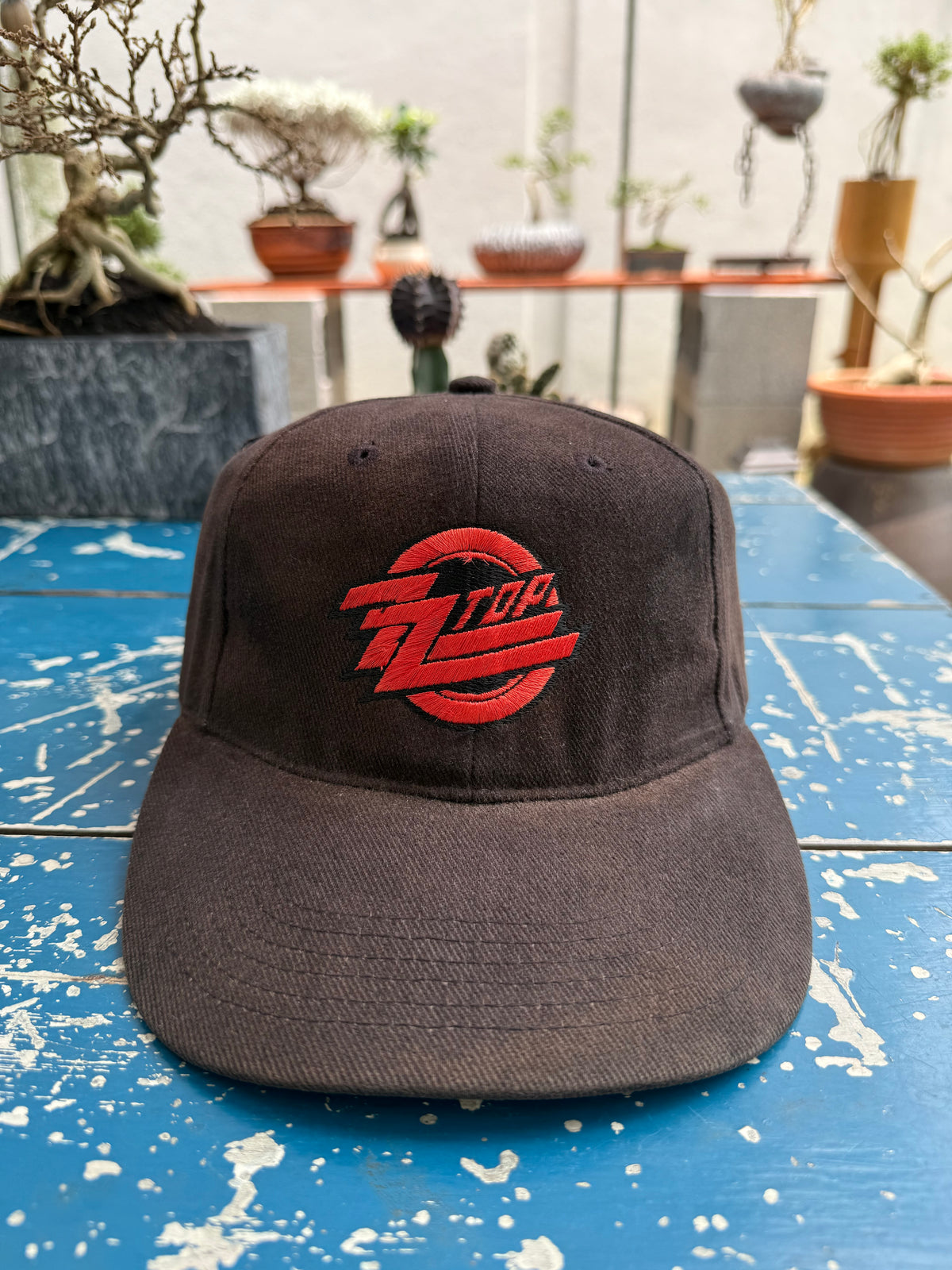 Vintage Zz Top Band Cap