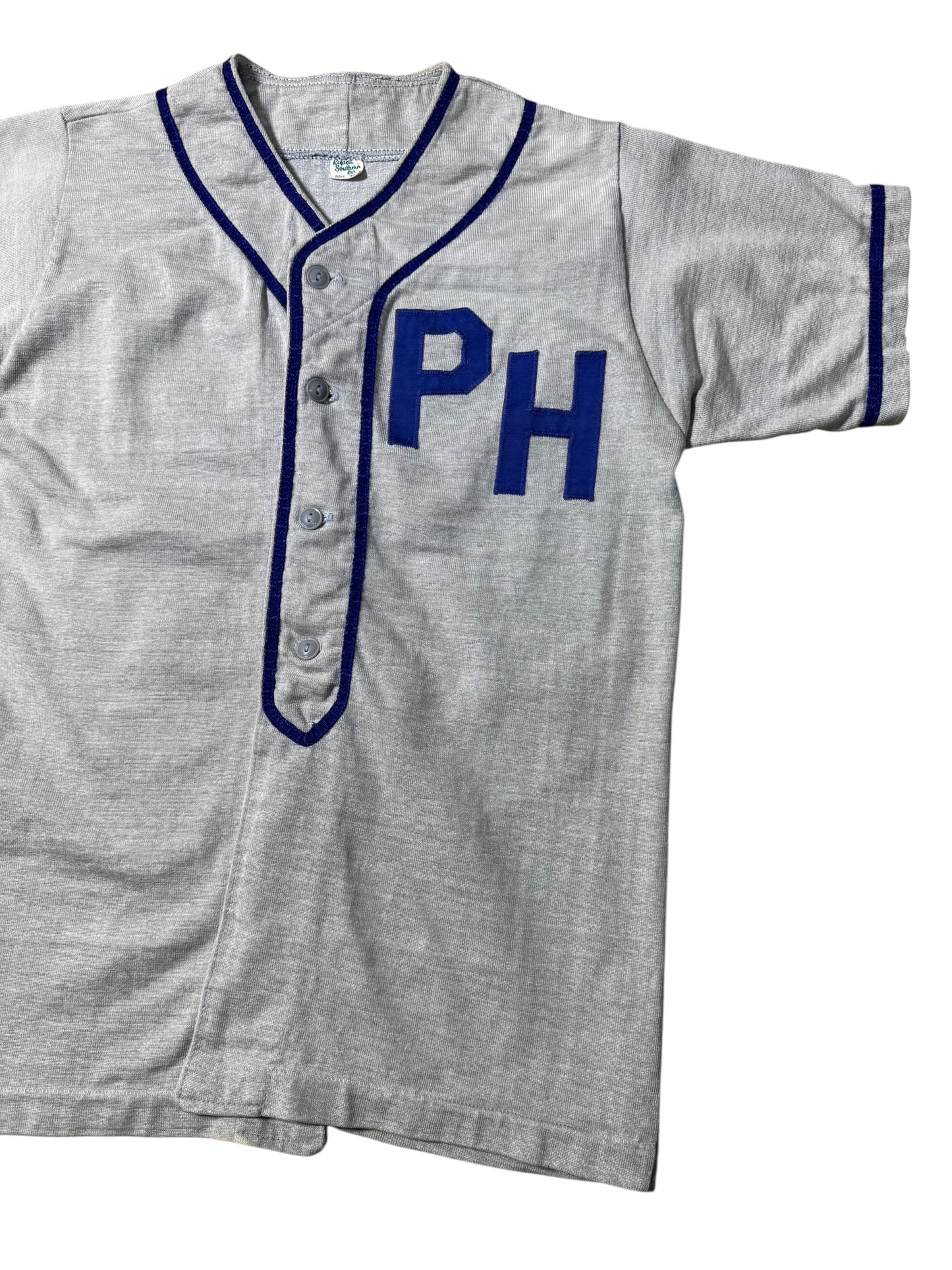 Vintage 1960s-70s PH Baseball Jersey Russell Southern Co
