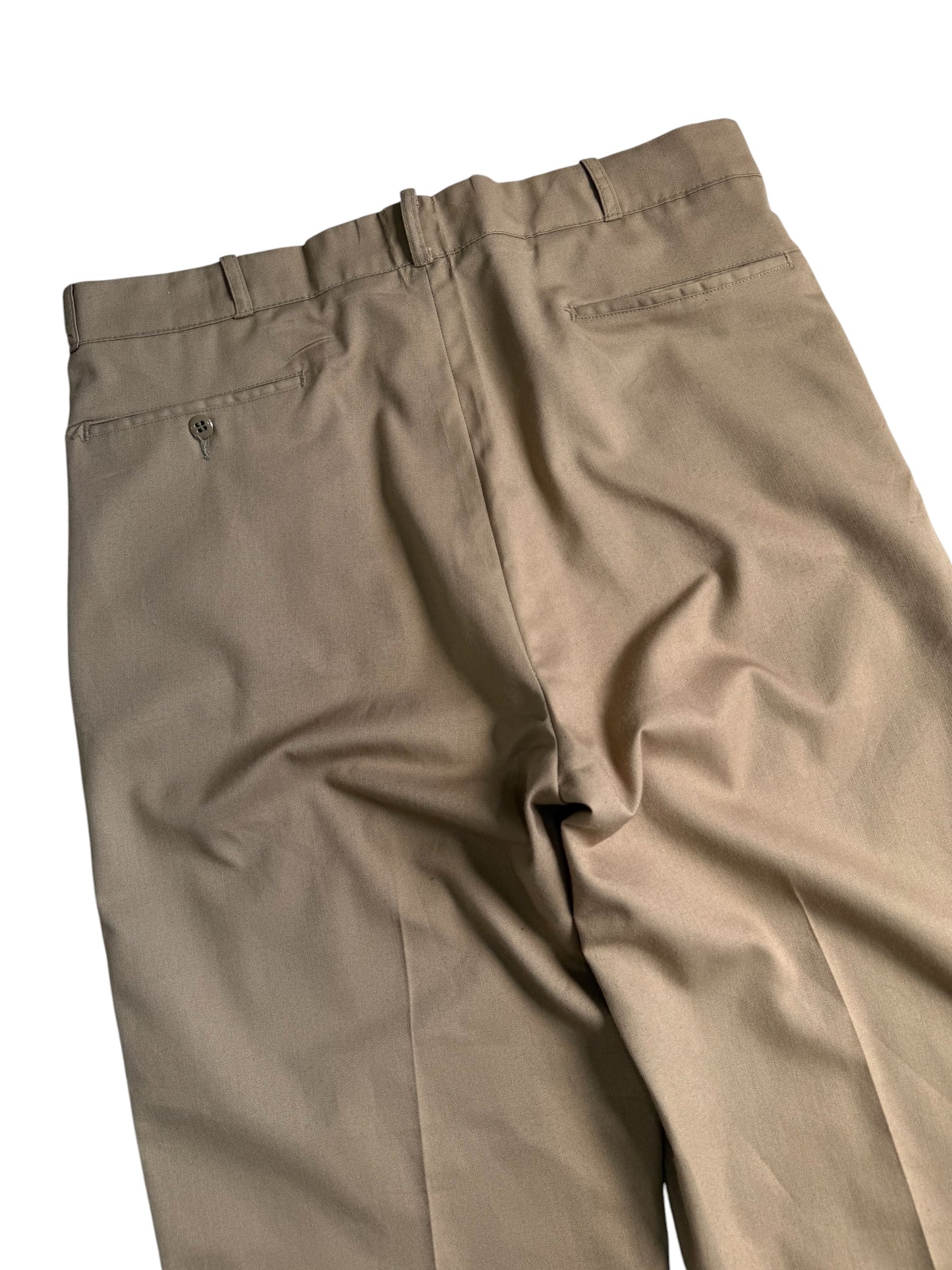 Vintage 1970s Koratron Chino Trousers