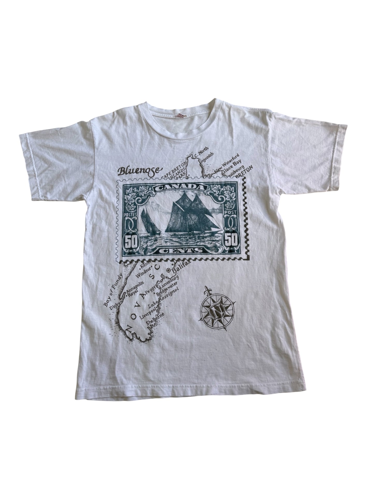 Vintage Canada Post Stamp Tshirt
