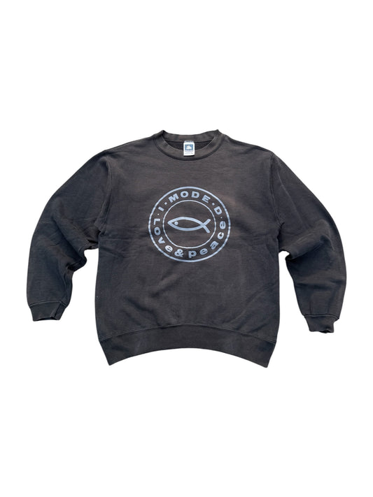 Vintage Sun Fade I.Mode.D. Love & Peace Sweatshirt