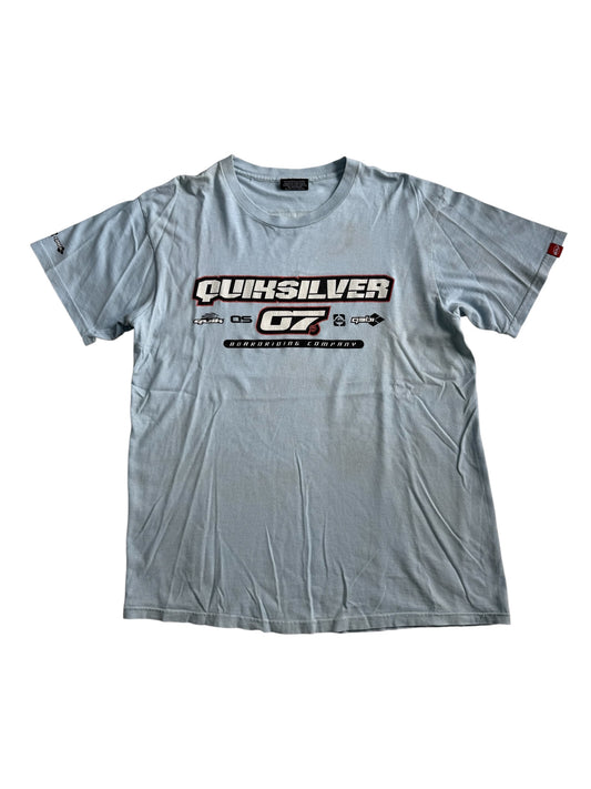 Vintage Quiksilver QS07 Boardriding Company Tshirt Made In USA