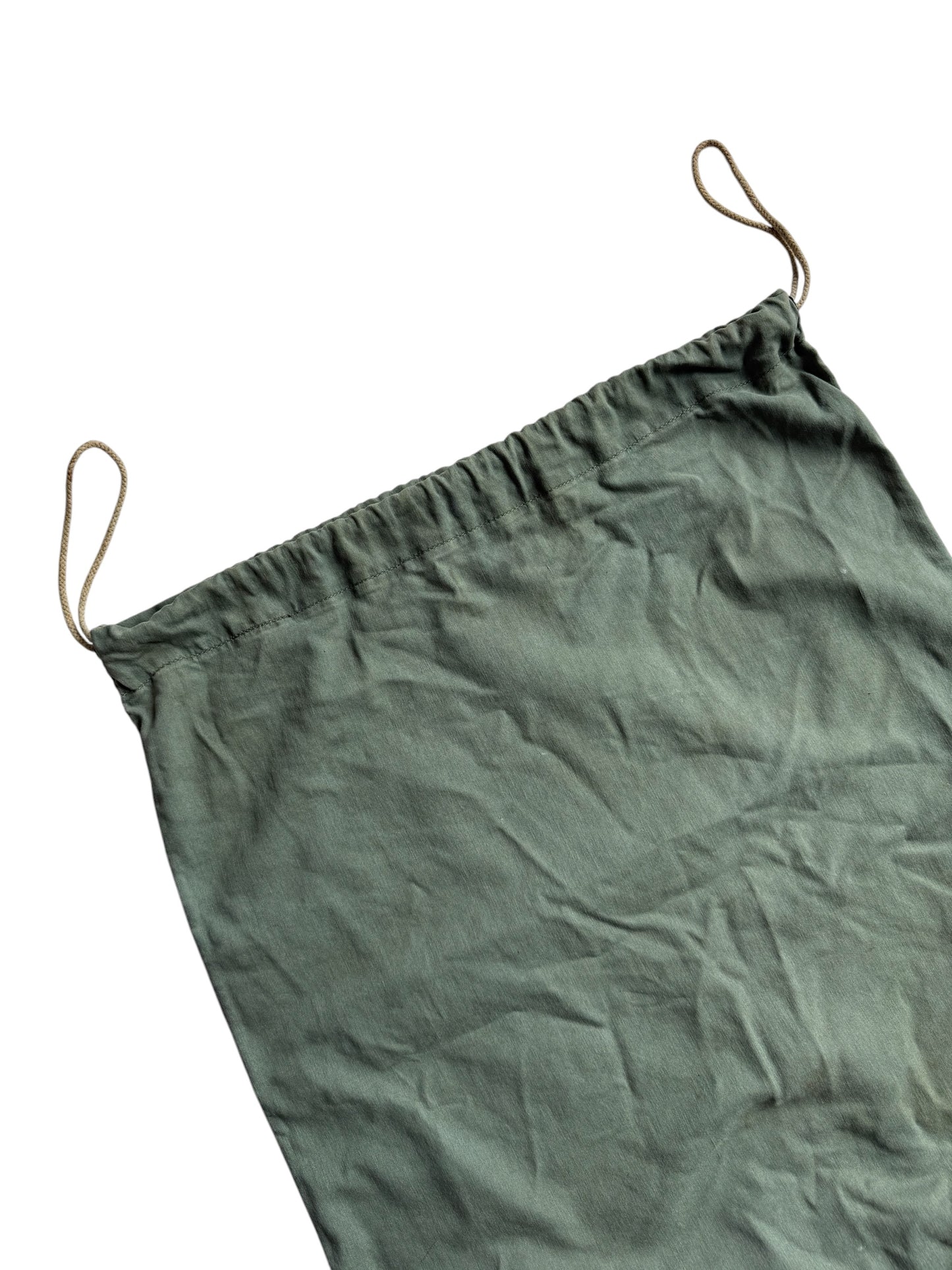 Vintage Army Military Laundry Big Size Drawstring Bag