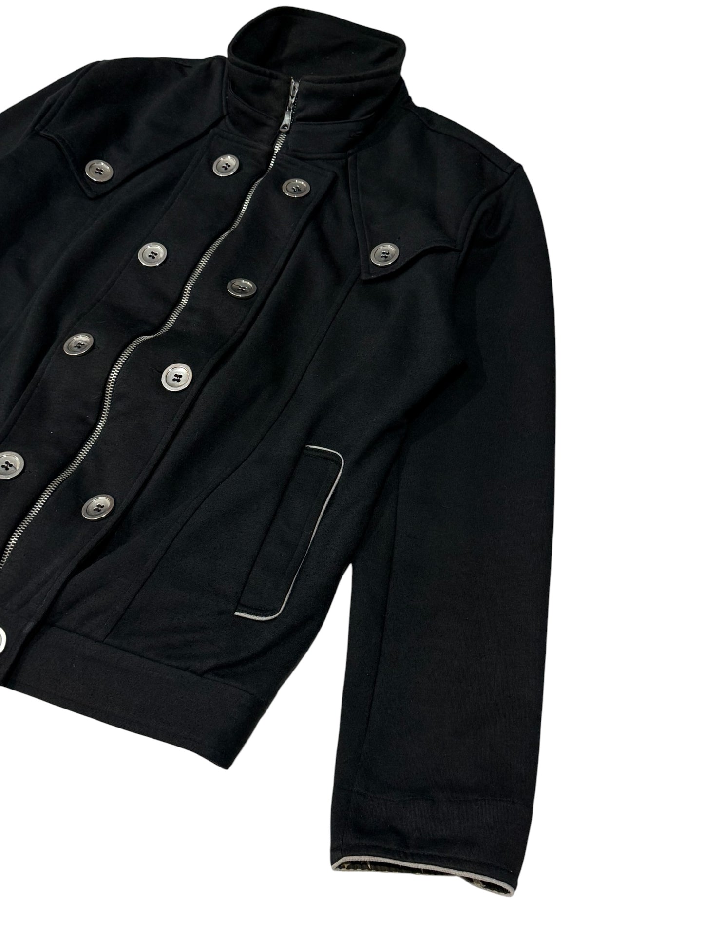 Vintage Semantic Design Napoleon Jacket Military Star Print