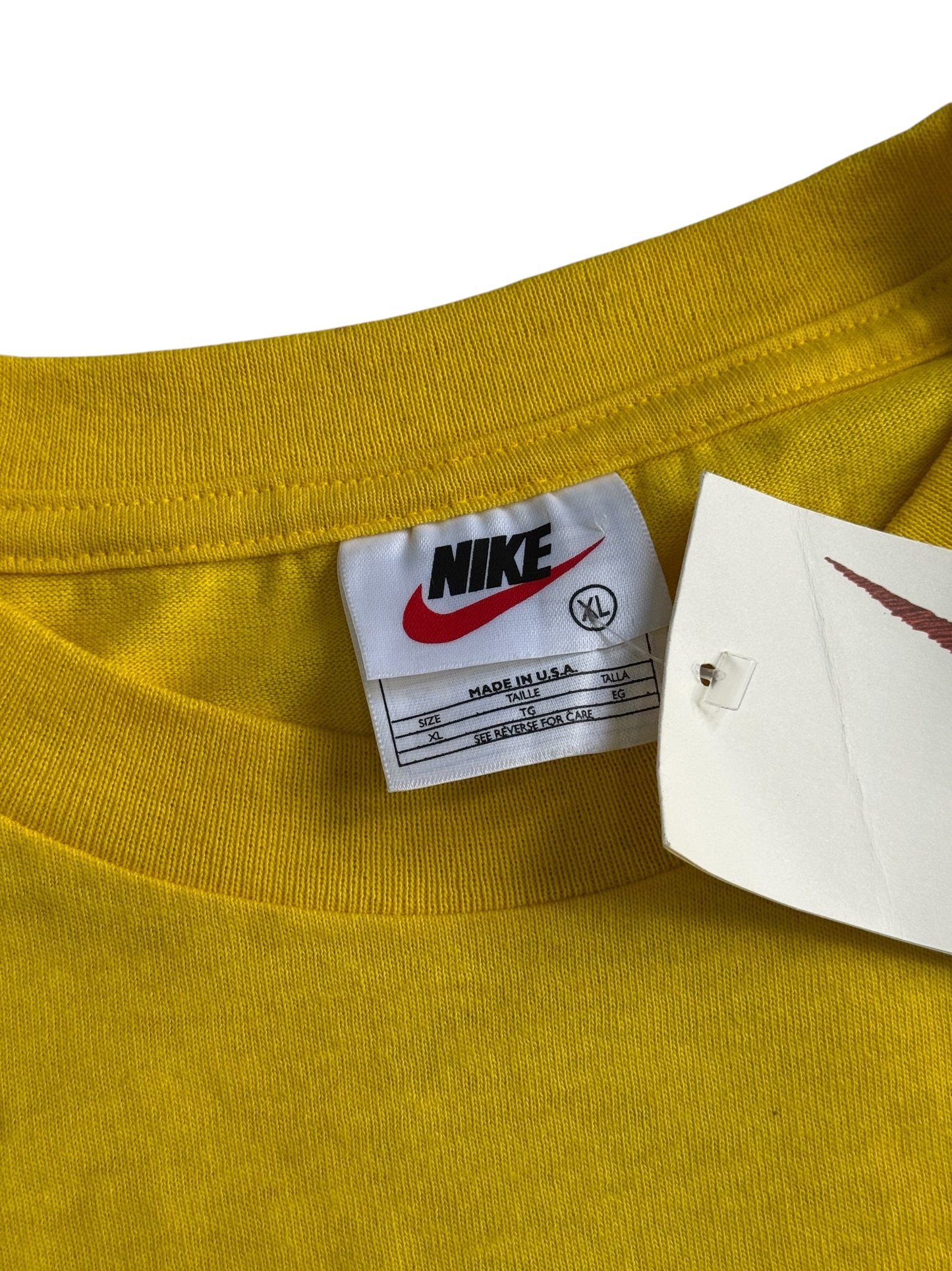 Vintage Nike Just Do It Tshirt Made In USA Deadstock Oversized