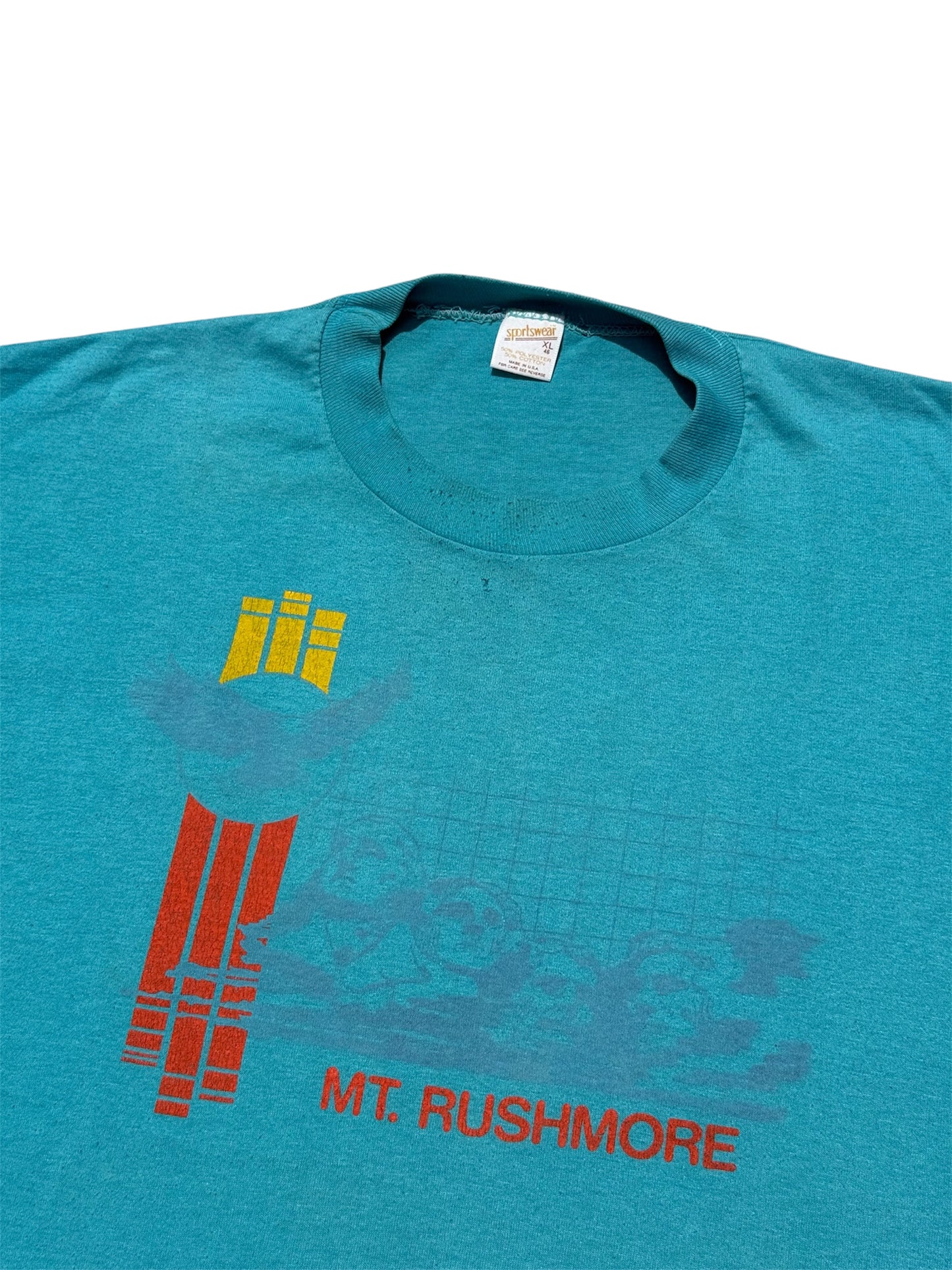 Vintage 1980s Mt. Rushmore Tshirt