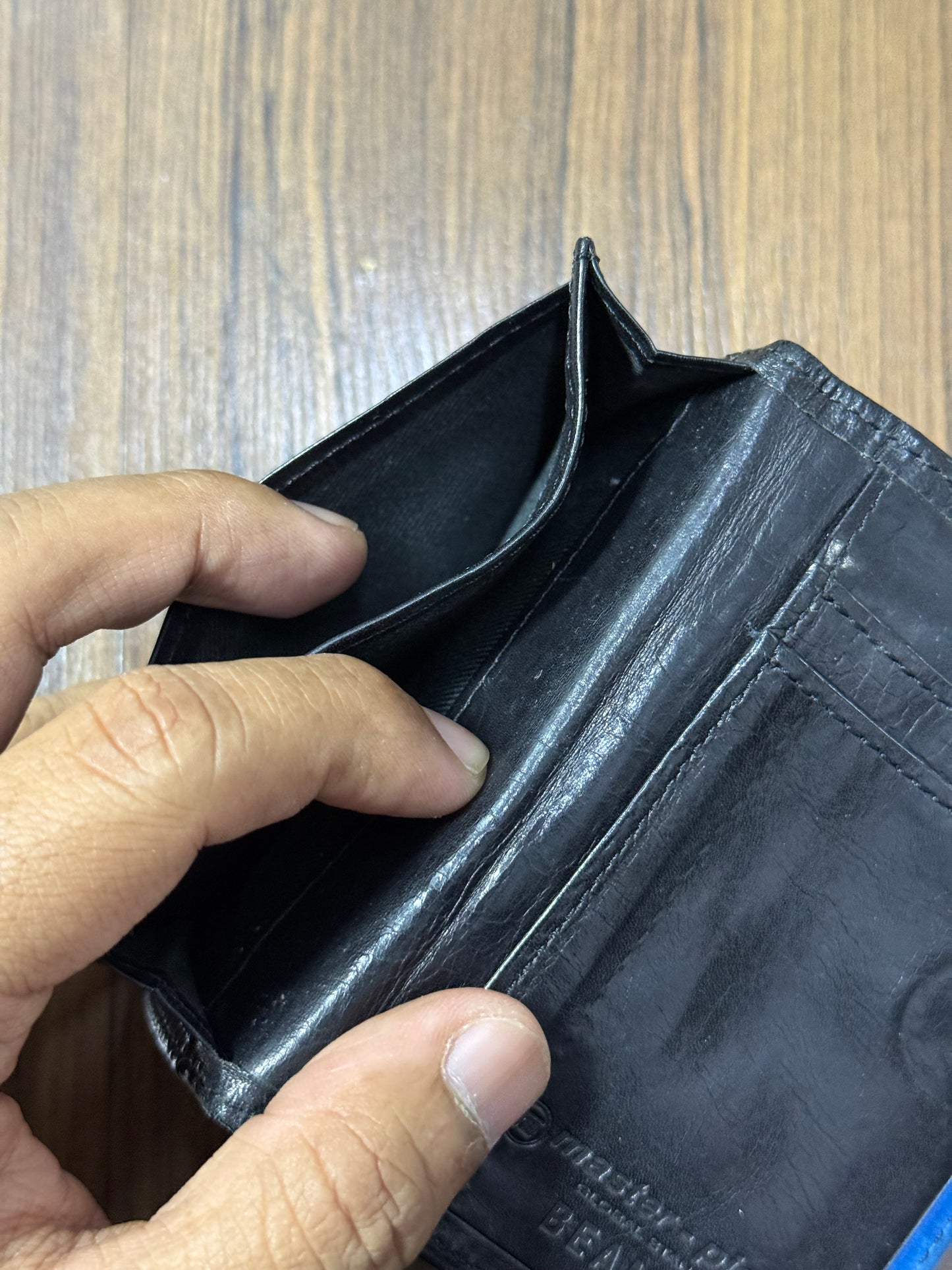 Master Piece x BEAMS Leather Bifold Wallet