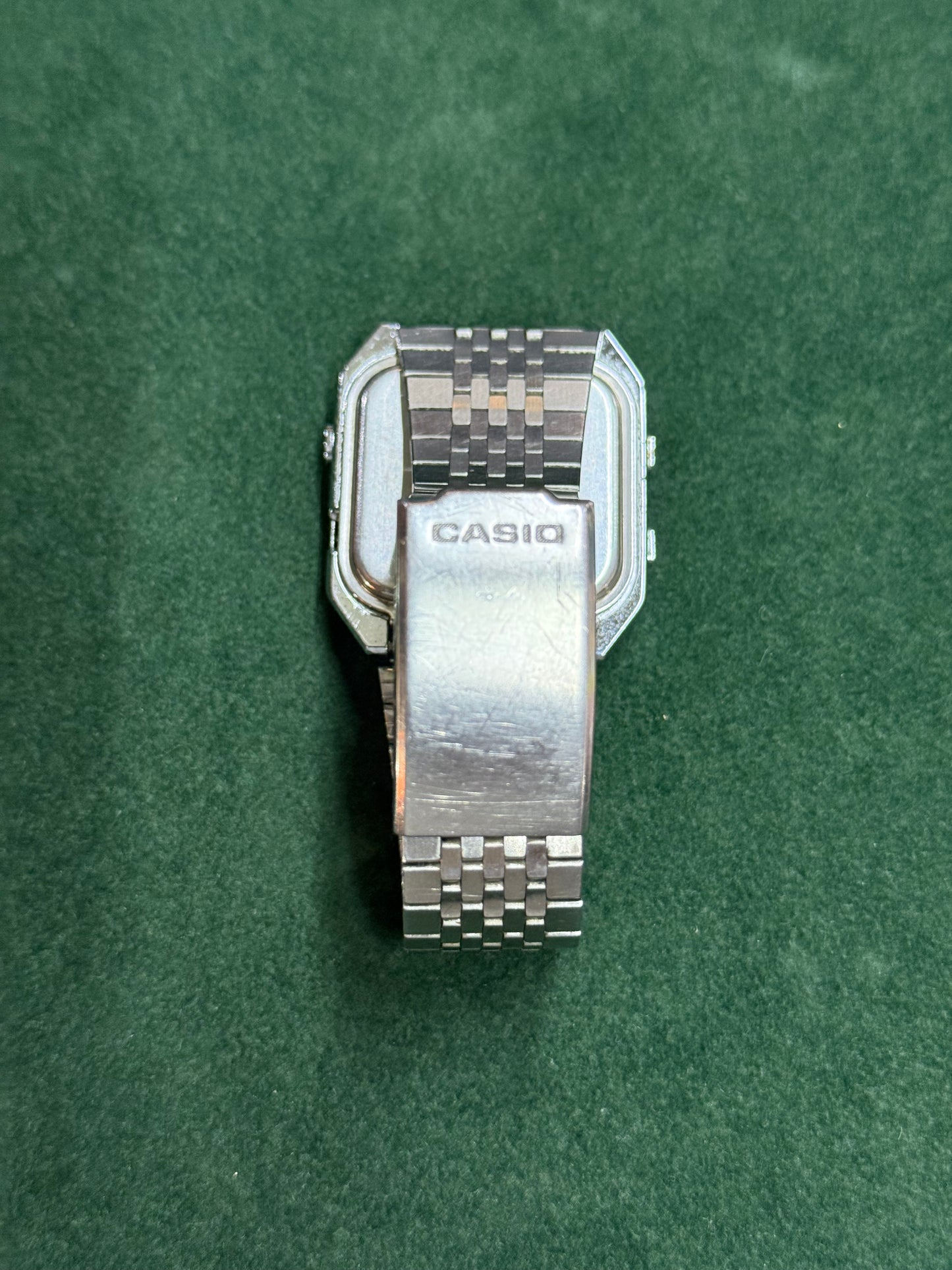 Vintage Casio TC-500 Touch Sensor Cal Japan DU Digital Calculator Watch 1980s
