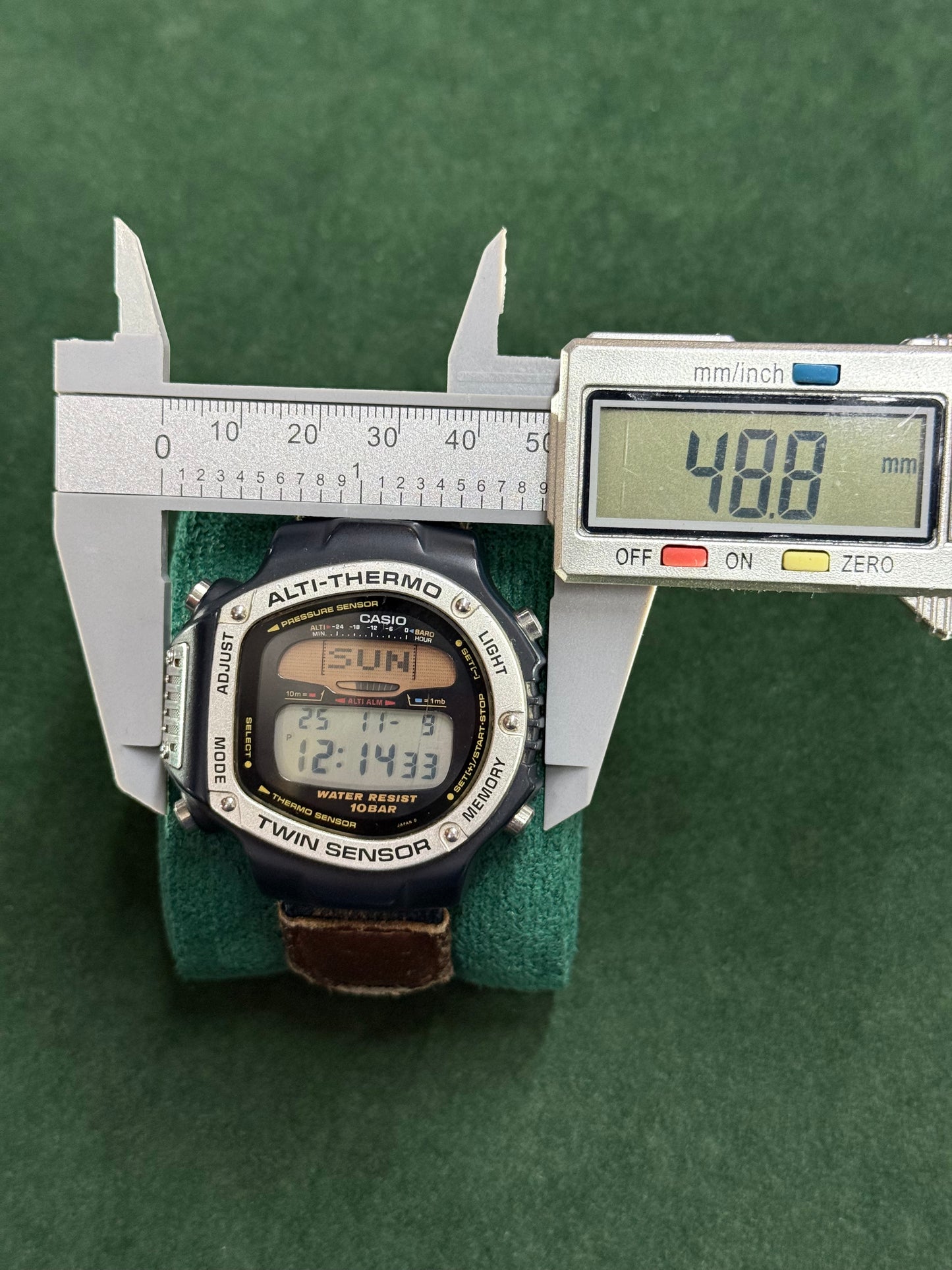 Vintage Casio ProTrek Twin Sensor DPX-410 Japan M 1990s