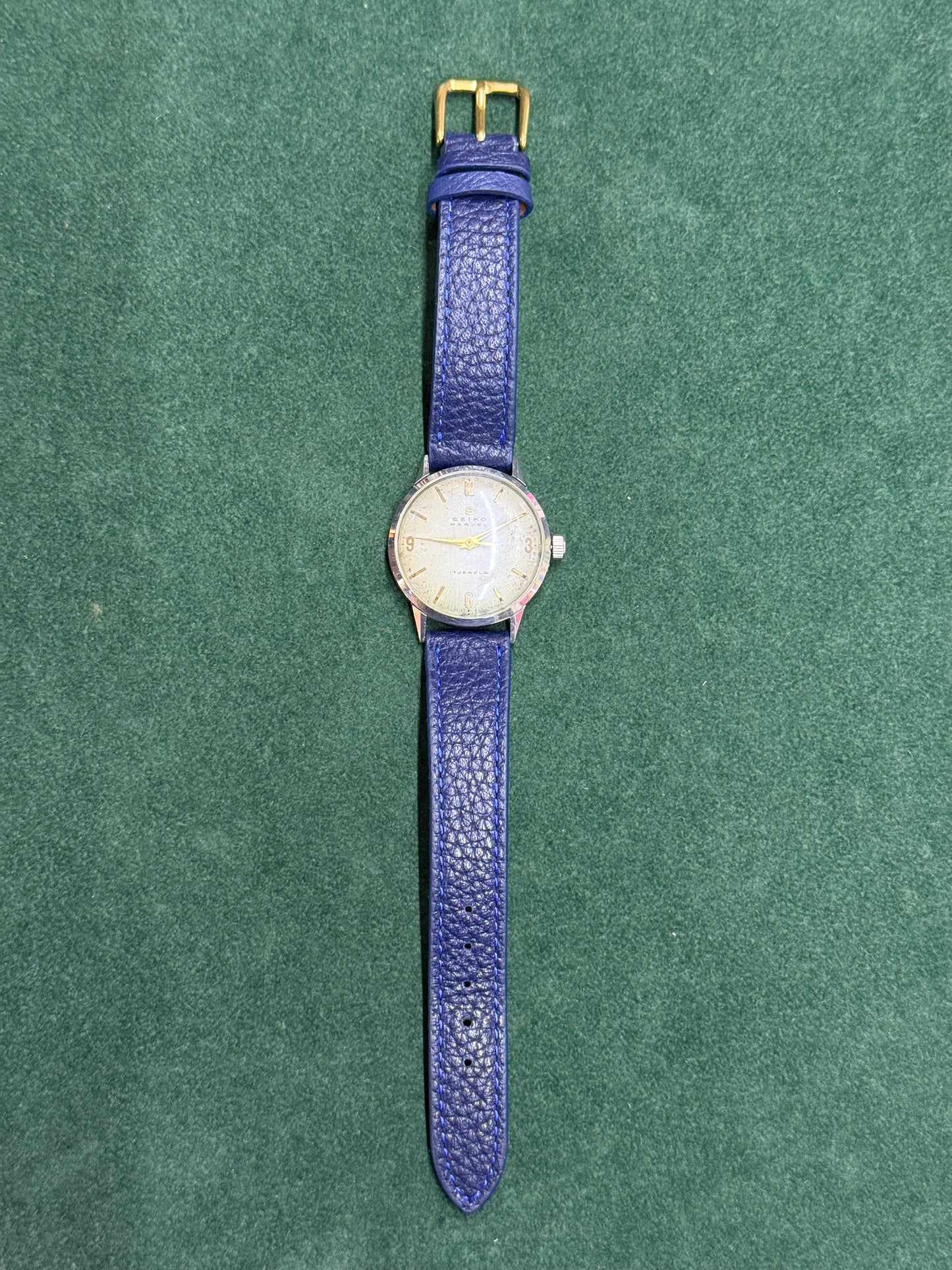 Vintage 1950s Seiko Marvel 17 Jewels Manual Wind Early Seiko Precision Era Watch