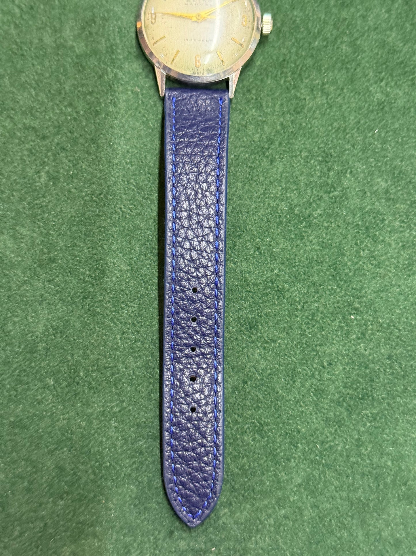Vintage 1950s Seiko Marvel 17 Jewels Manual Wind Early Seiko Precision Era Watch