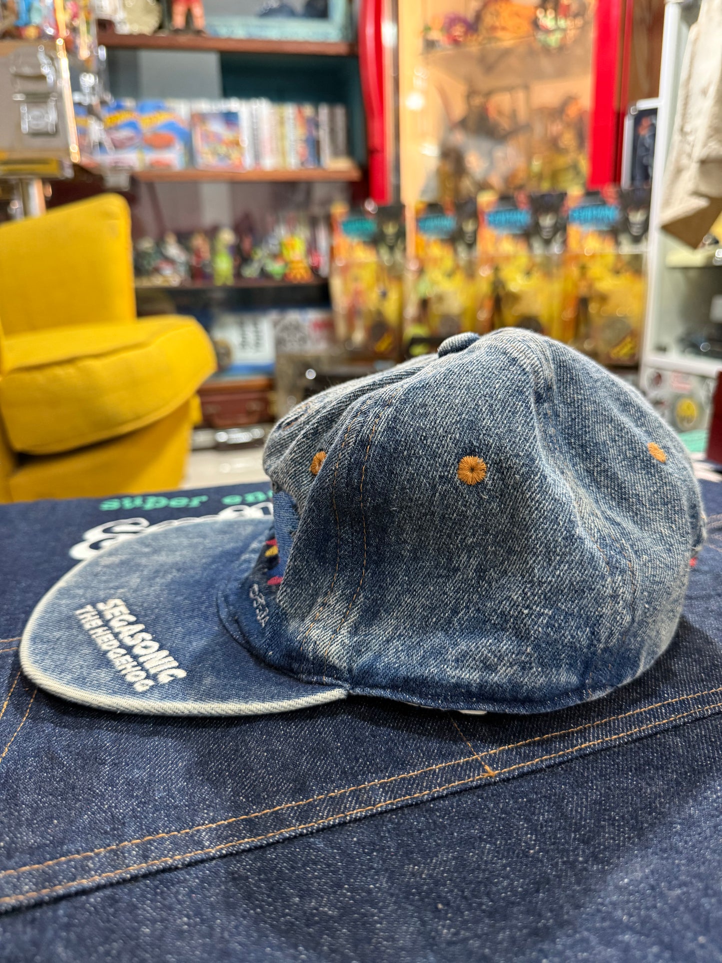 Vintage 1995 Segasonic Sonic The Hedgehog Game Cap