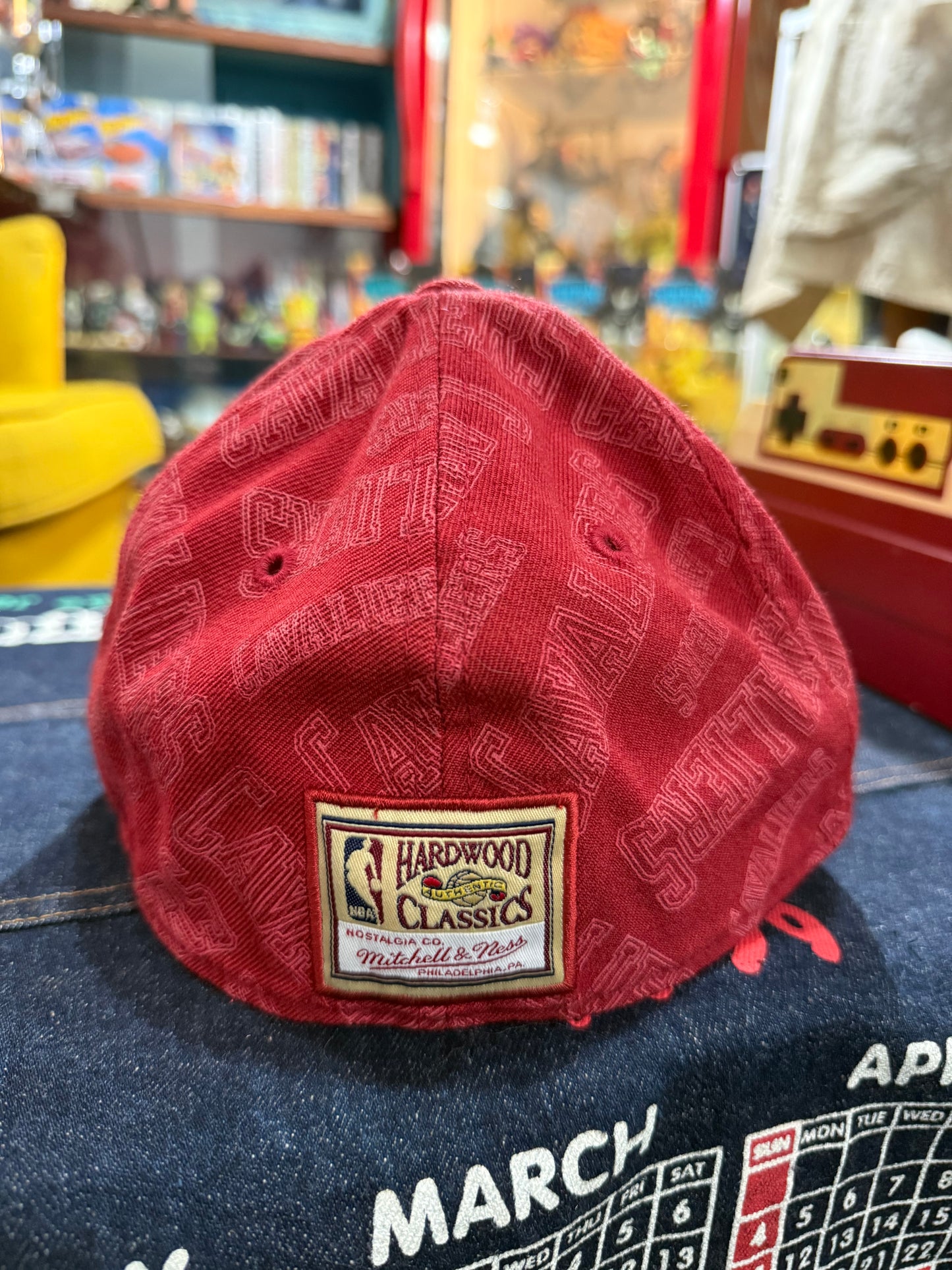 Cleveland Cavaliers Mitchell & Ness Fullcap