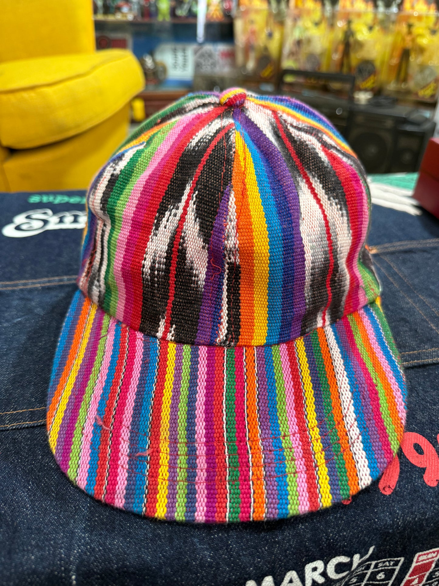Vintage Tribal Handwoven Navajo Cap