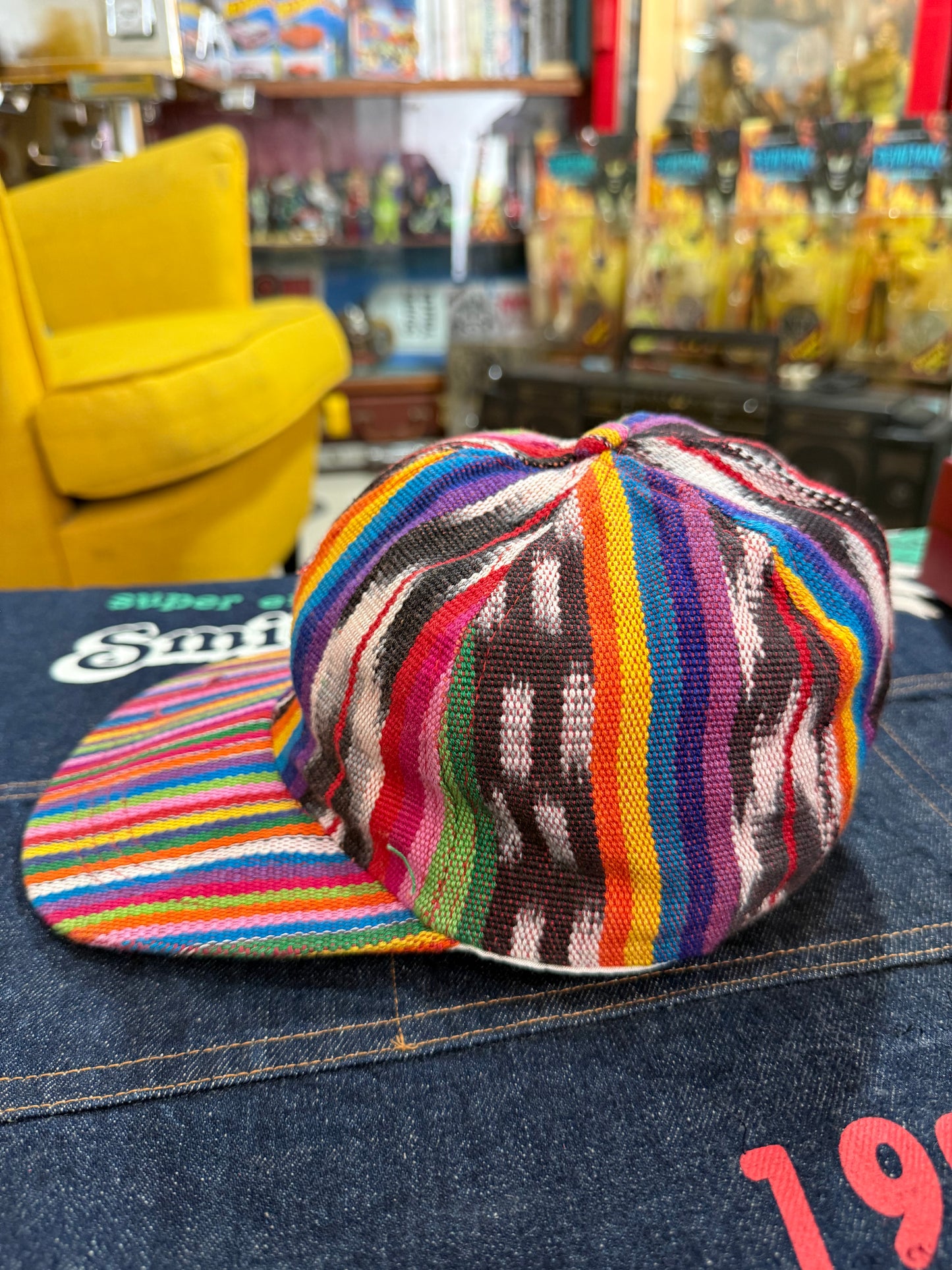 Vintage Tribal Handwoven Navajo Cap
