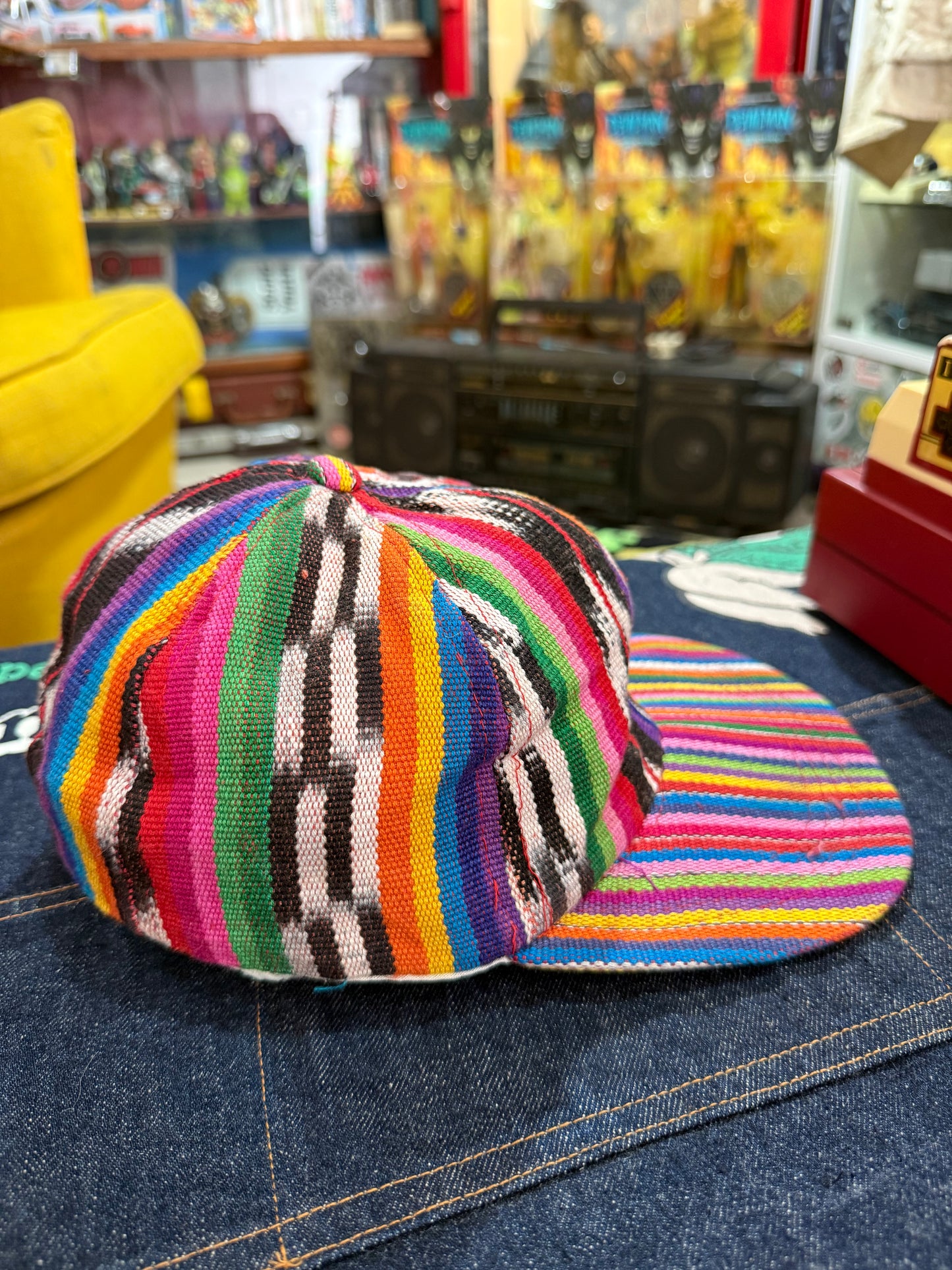 Vintage Tribal Handwoven Navajo Cap