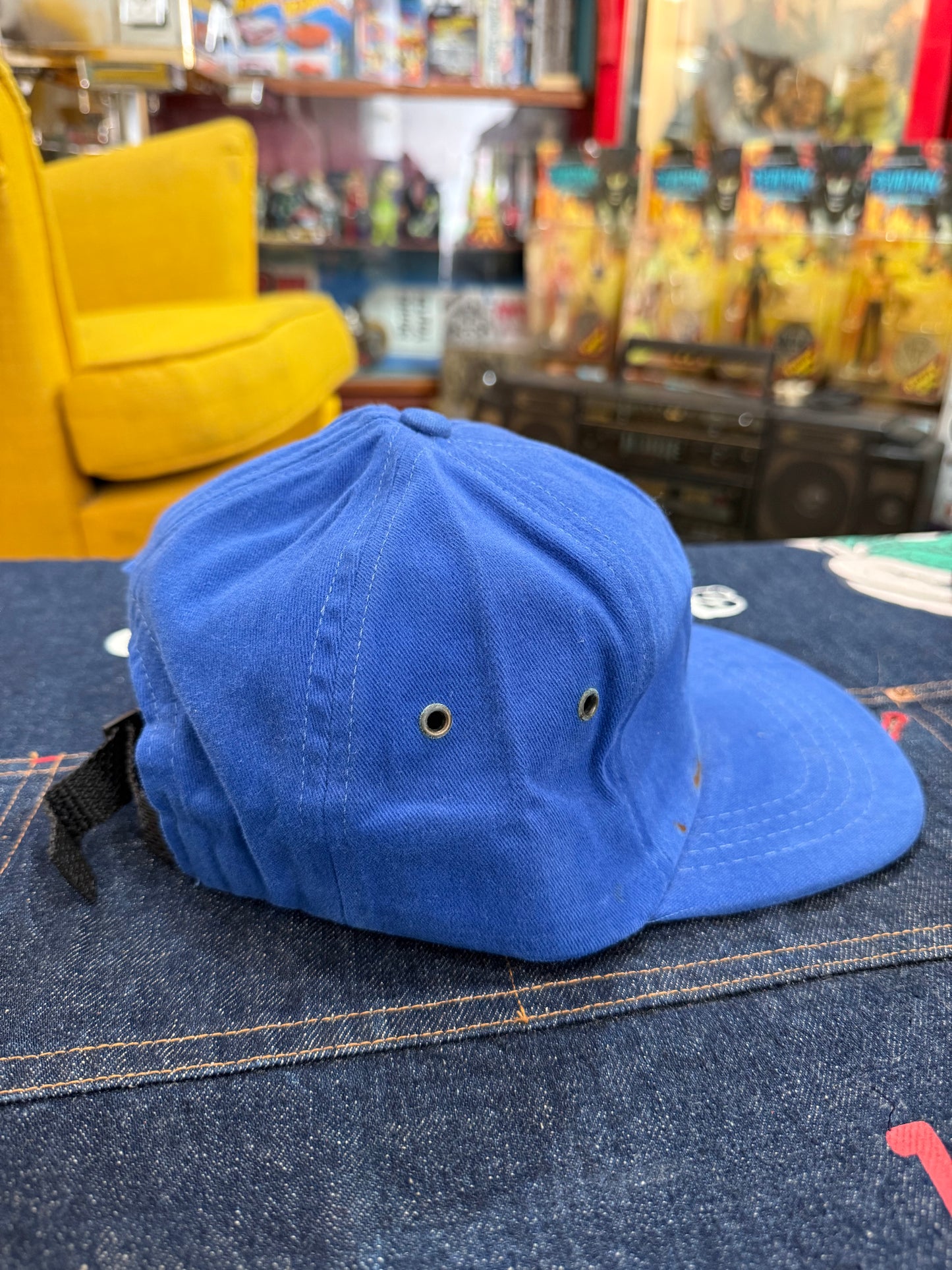 Vintage Black Dog Brand Made In Usa Cap