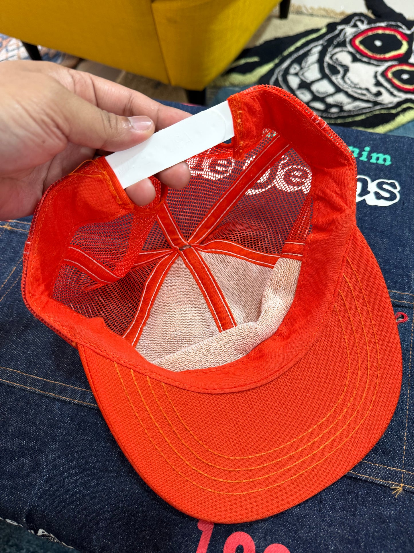 Vintage Millers Trustworthy Hardware Trucker Cap Made In Usa