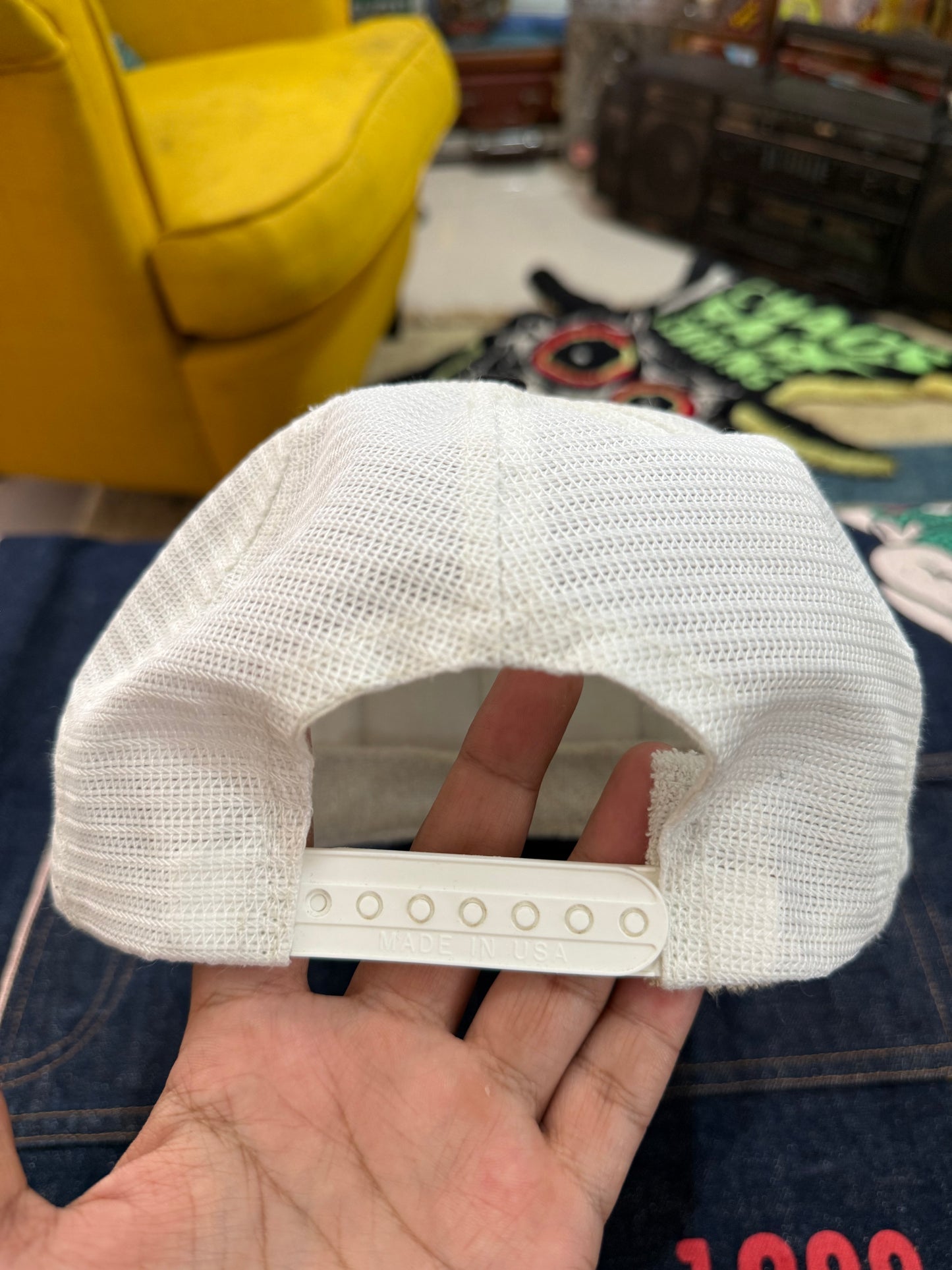 Vintage Knouse Foods Musselman’s Trucker Cap Made In Usa
