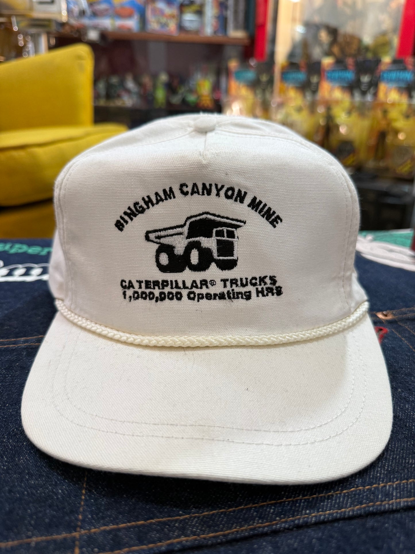 Vintage Caterpillar Trucks CAT Made In Usa Cap